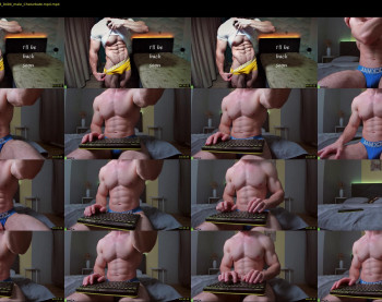 adam_muscle_ — 56 minute Chaturbate male cam show recording, 1080p, Jan 14, 2023