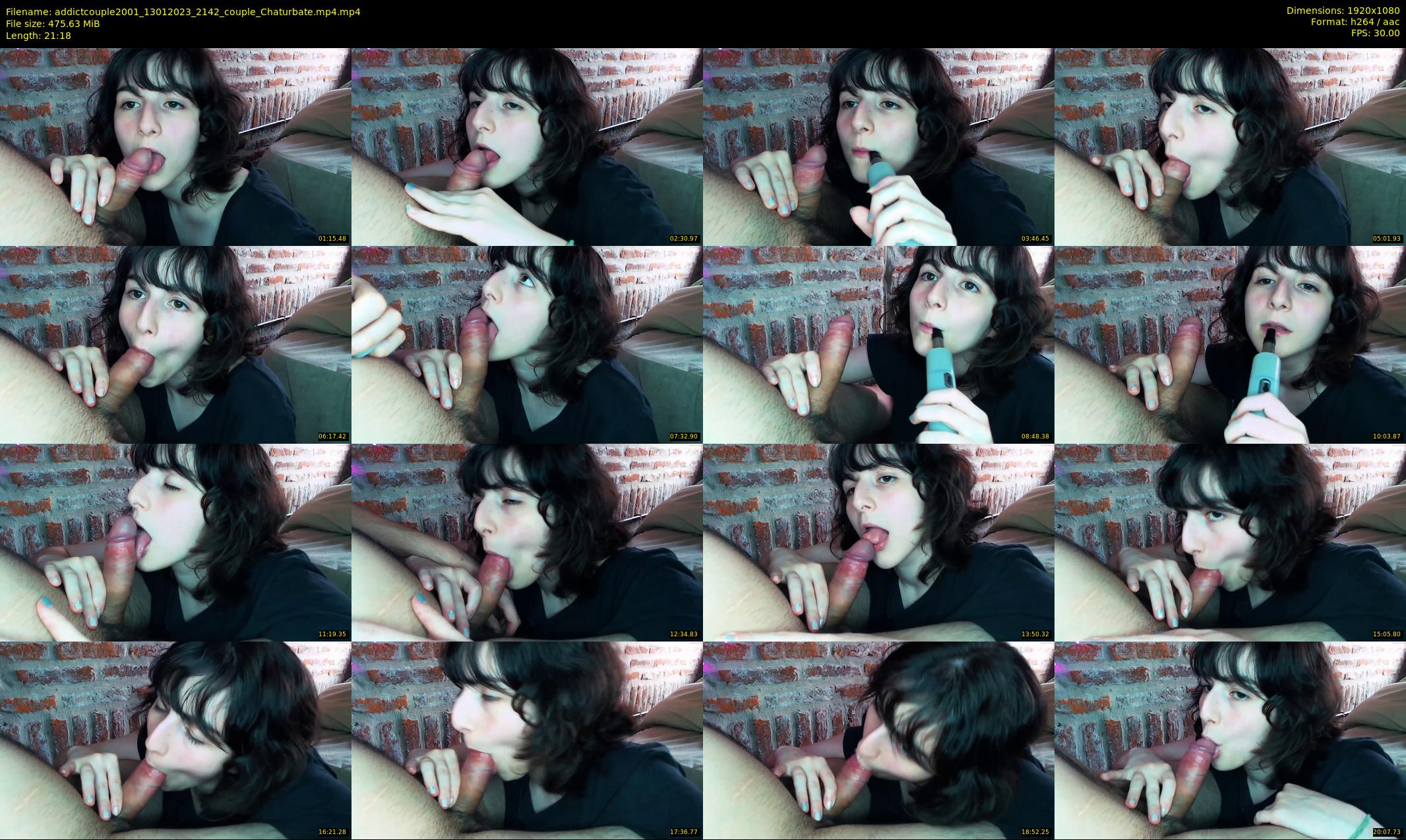 addictcouple2001 — 22 minute Chaturbate couple cam show recording, 1080p, Jan 13, 2023