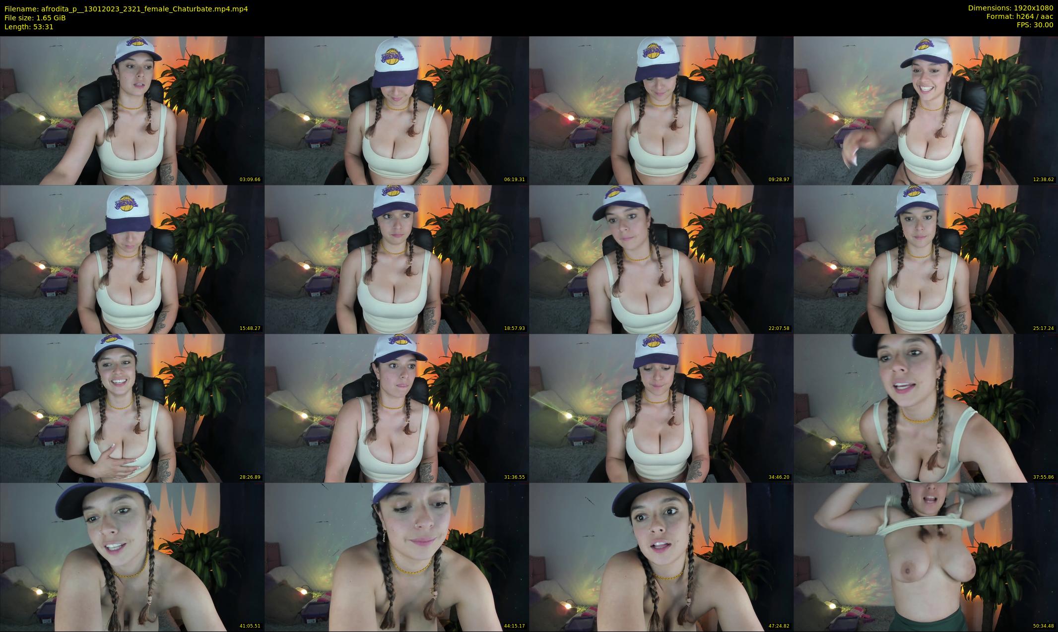 afrodita_p_ — 54 minute Chaturbate female cam show recording, 1080p, Jan 13, 2023