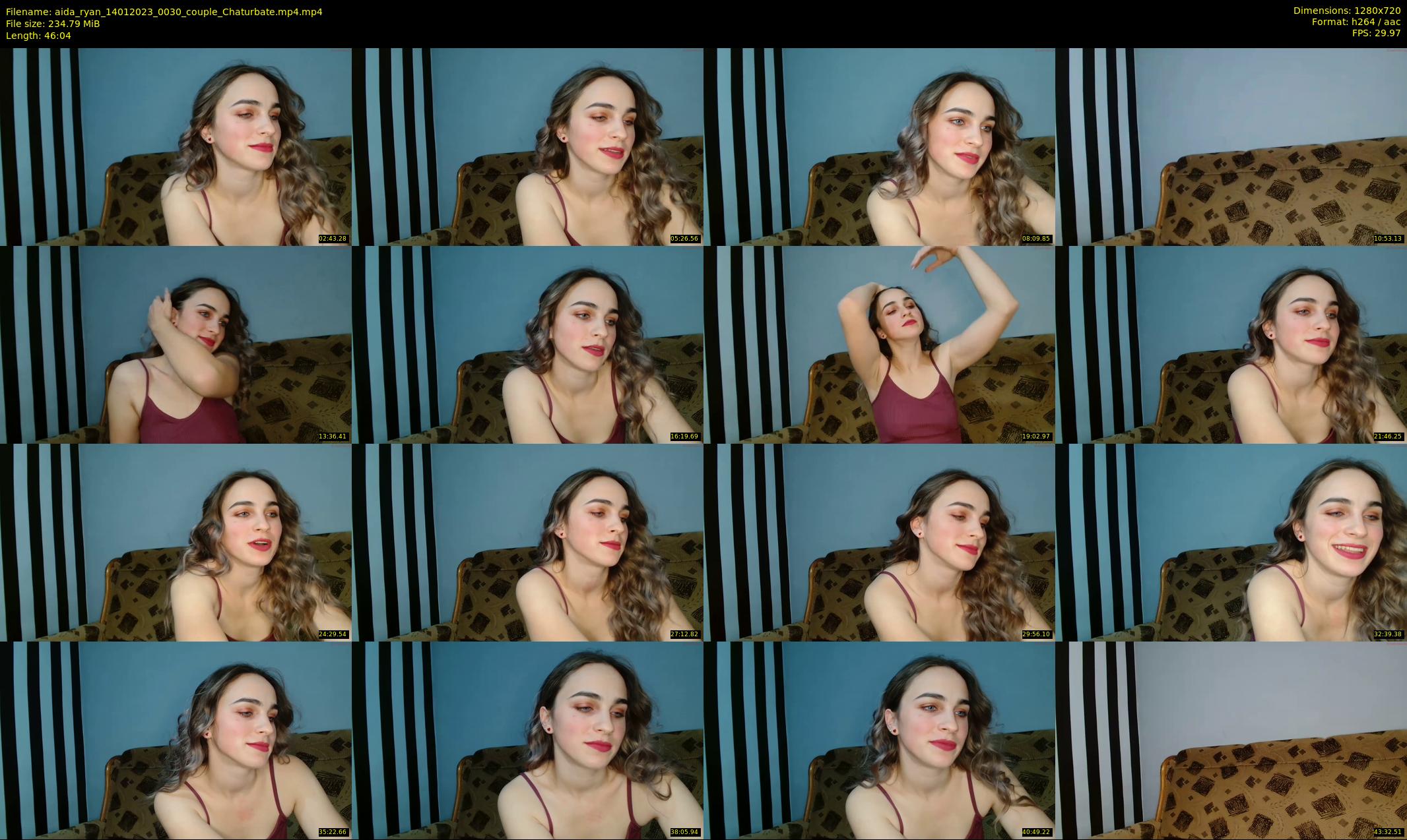aida_ryan — 47 minute Chaturbate couple cam show recording, 720p, Jan 14, 2023