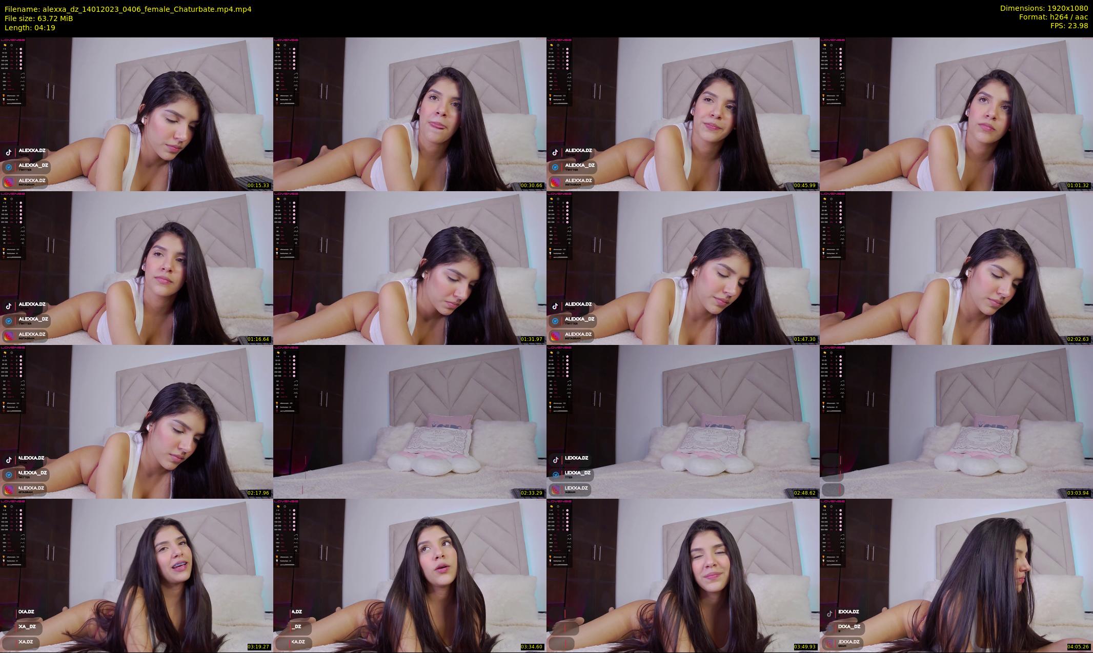 alexxa_dz — 5 minute Chaturbate female cam show recording, 1080p, Jan 14, 2023