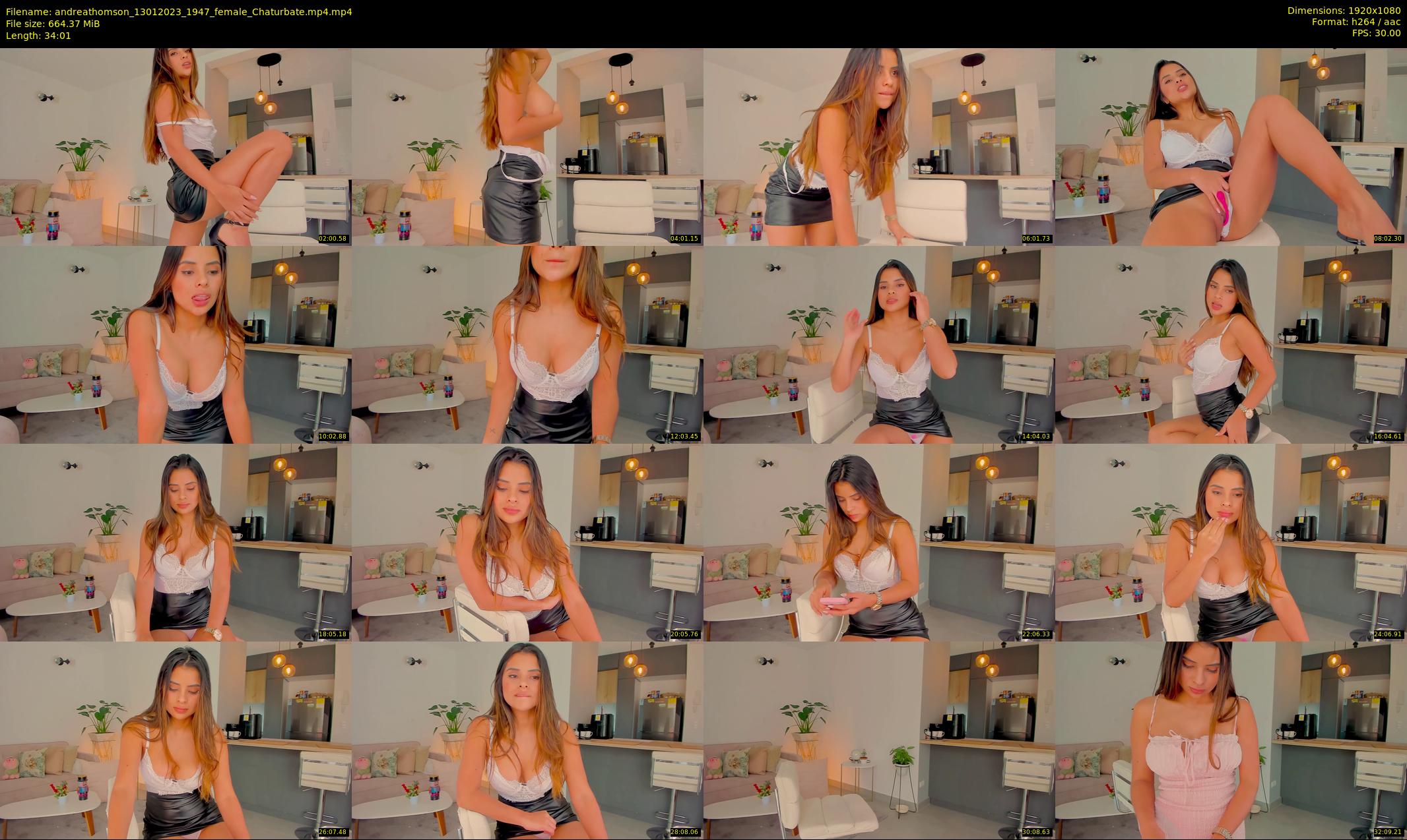 andreathomson — 35 minute Chaturbate female cam show recording, 1080p, Jan 13, 2023
