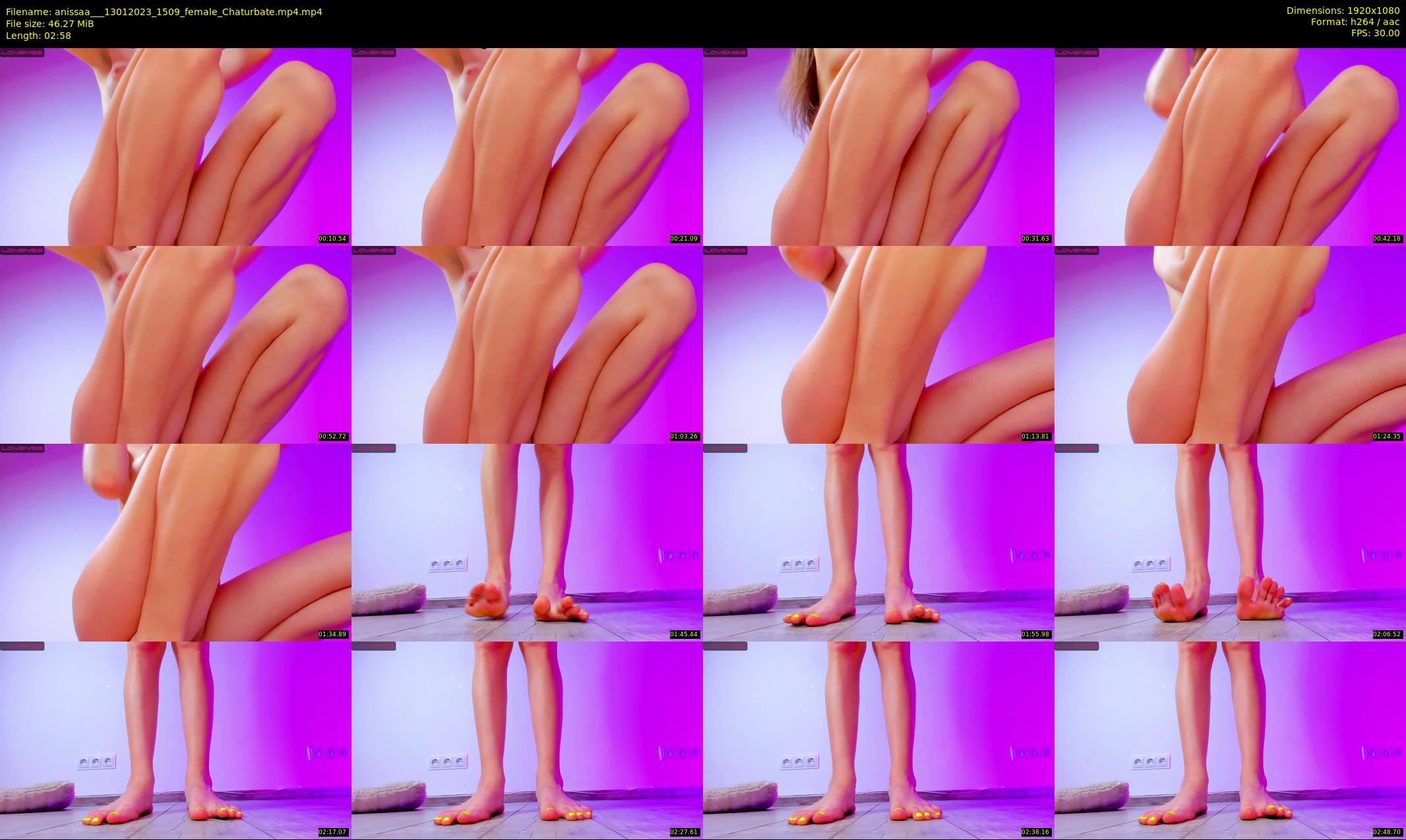 anissaa__ — 3 minute Chaturbate female cam show recording, 1080p, Jan 13, 2023