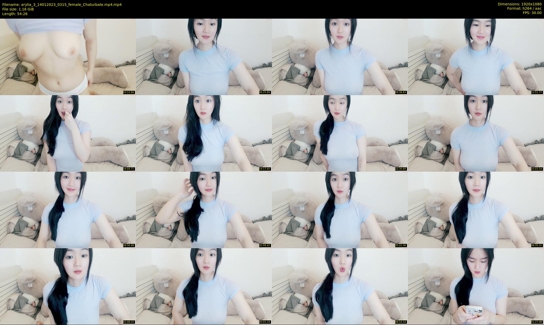 arylia_3 — 55 minute Chaturbate female cam show recording, 1080p, Jan 14, 2023