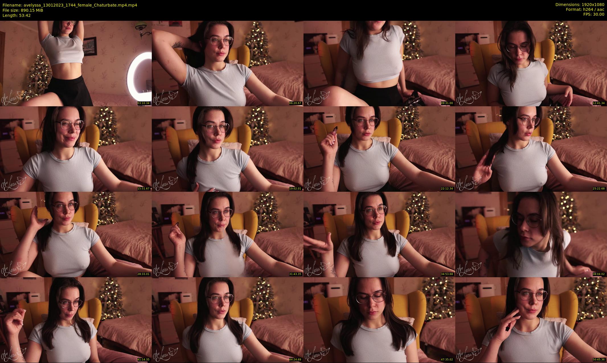 avelyssa — 54 minute Chaturbate female cam show recording, 1080p, Jan 13, 2023