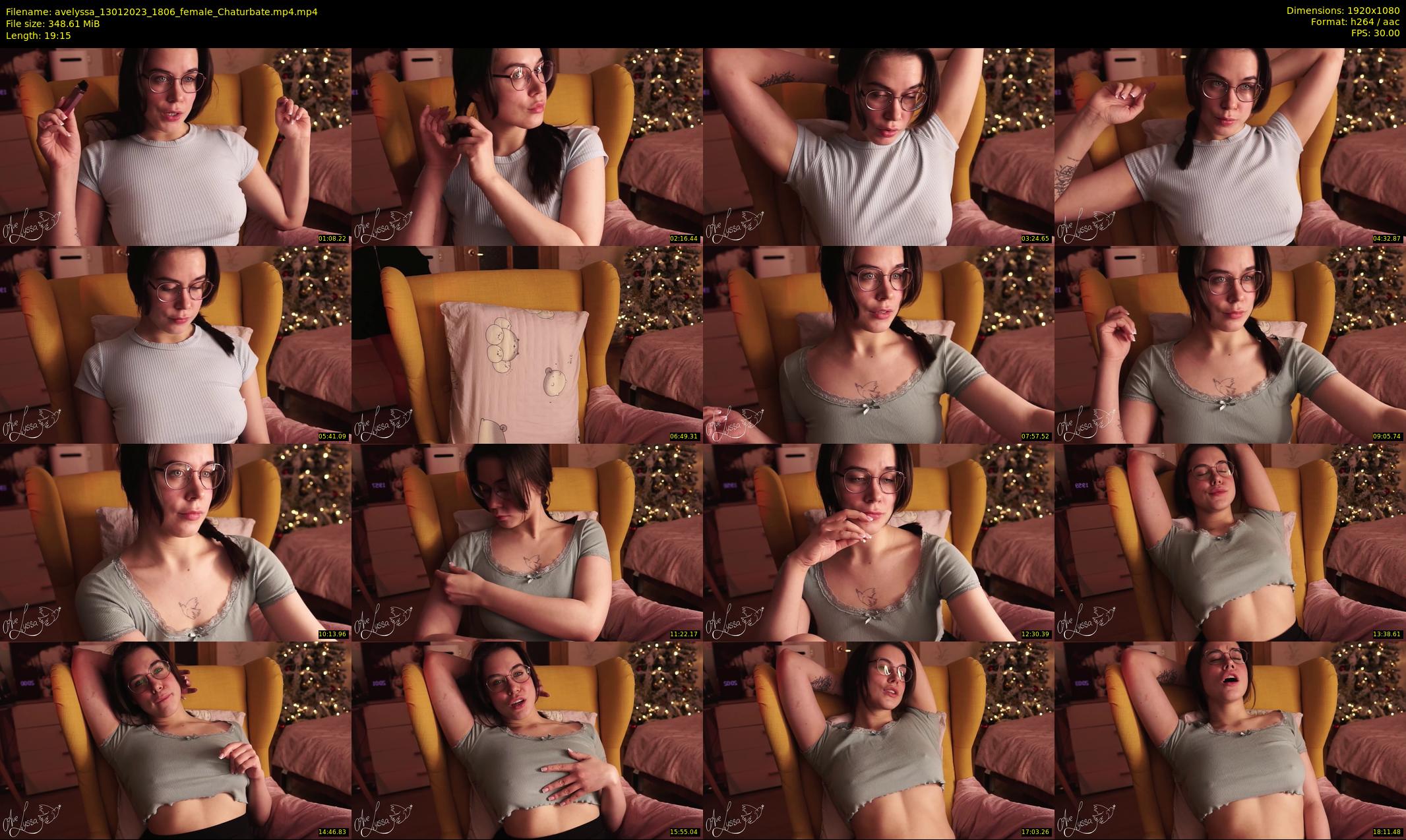 avelyssa — 20 minute Chaturbate female cam show recording, 1080p, Jan 13, 2023