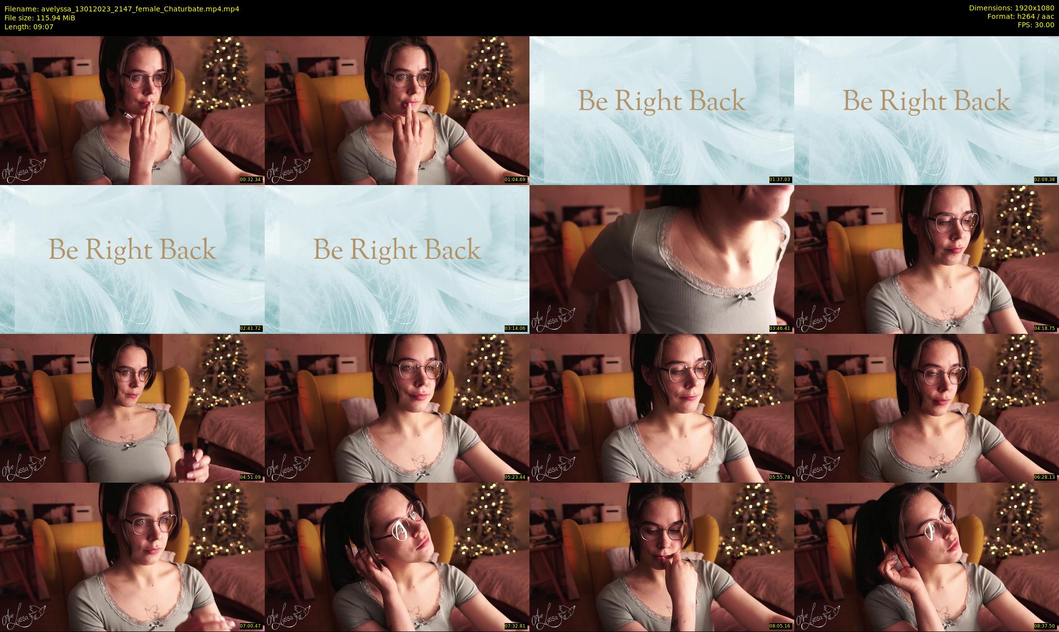 avelyssa — 10 minute Chaturbate female cam show recording, 1080p, Jan 13, 2023