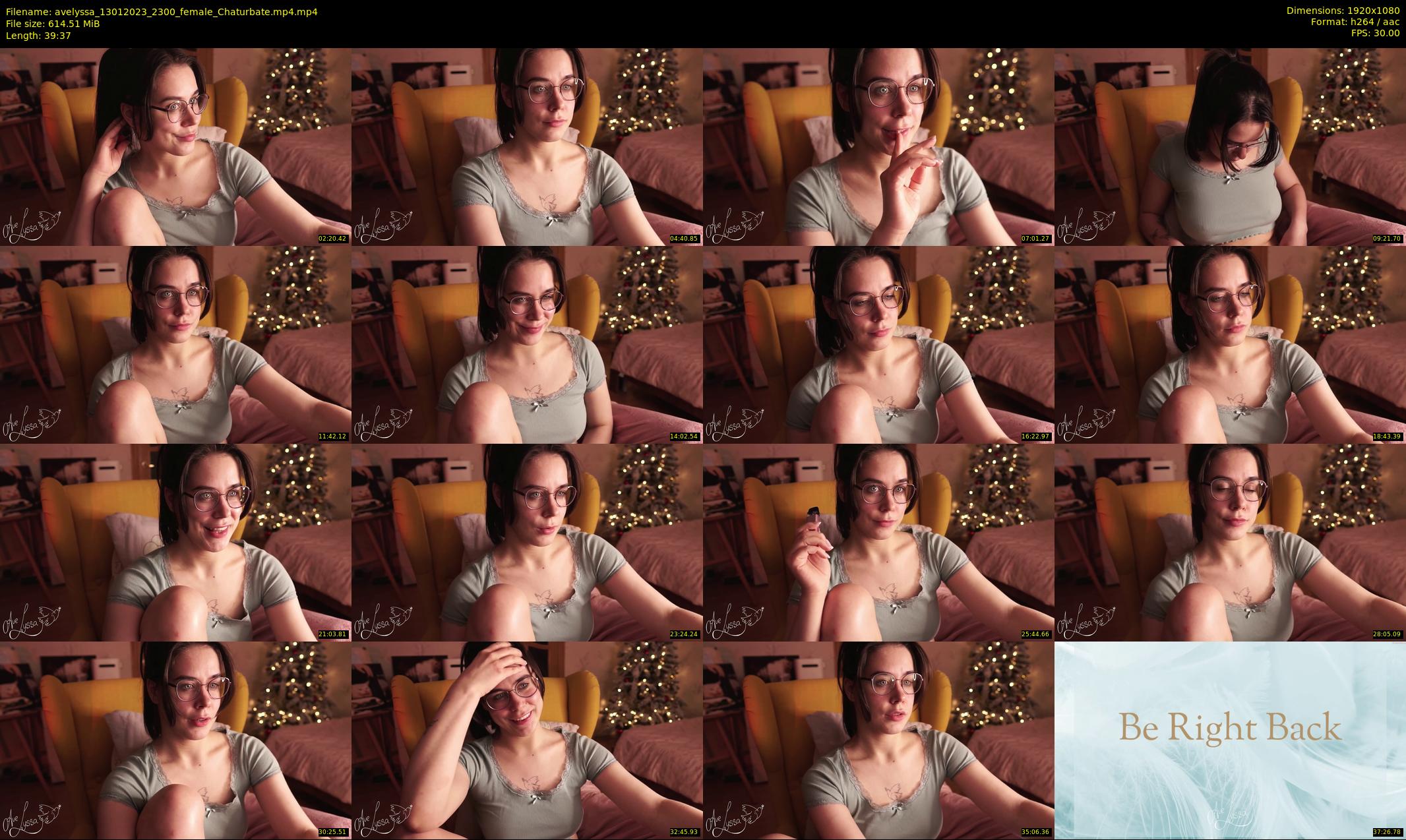 avelyssa — 40 minute Chaturbate female cam show recording, 1080p, Jan 13, 2023