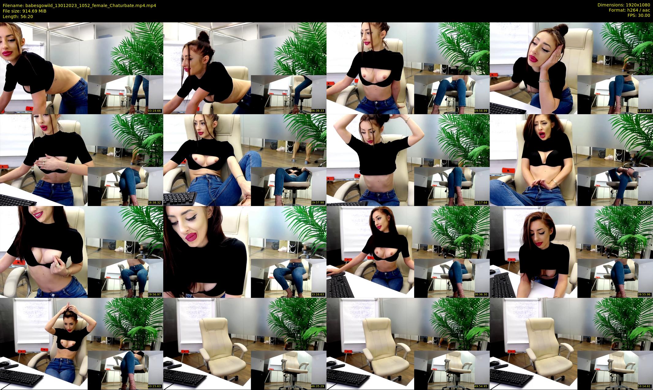 babesgowild — 57 minute Chaturbate couple cam show recording, 1080p, Jan 13, 2023