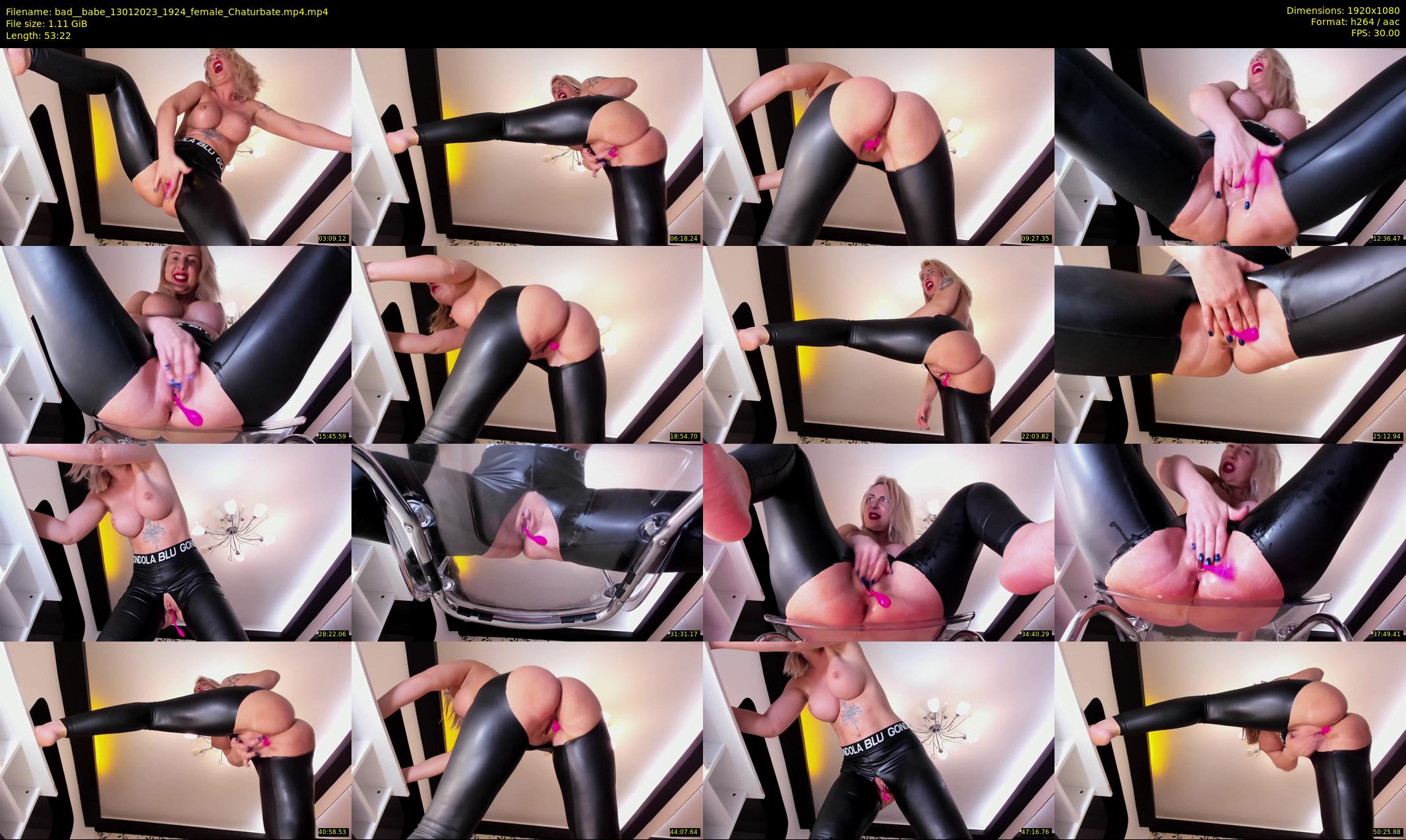 bad__babe — 54 minute Chaturbate female cam show recording, 1080p, Jan 13, 2023