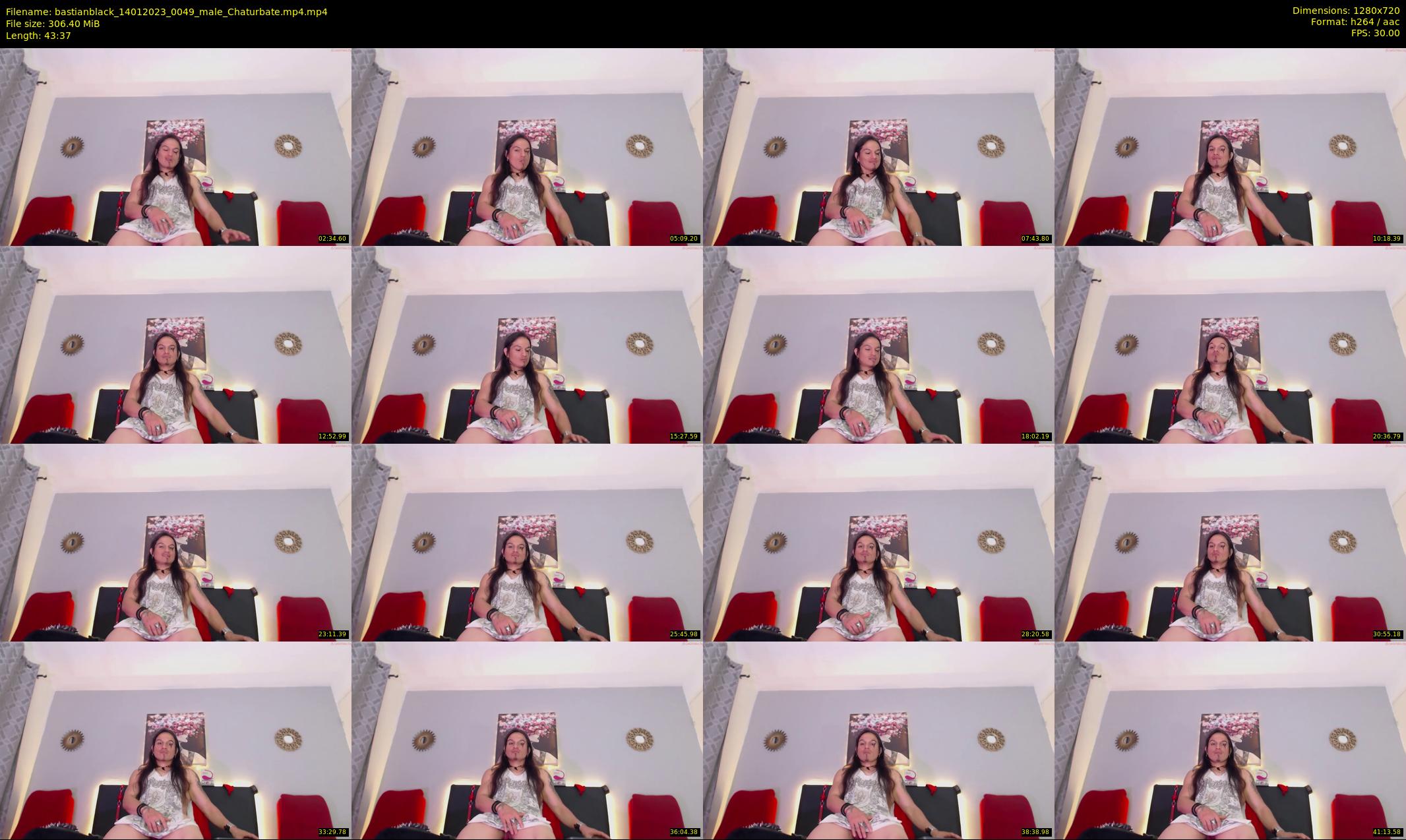 bastianblack — 44 minute Chaturbate male cam show recording, 720p, Jan 14, 2023
