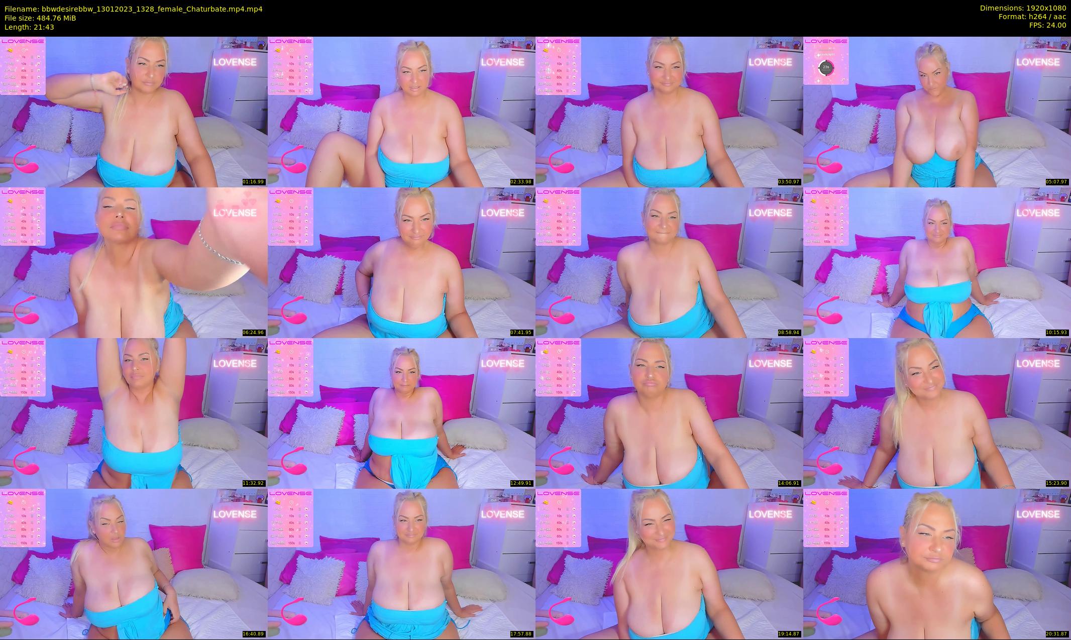 bbwdesirebbw — 22 minute Chaturbate female cam show recording, 1080p, Jan 13, 2023