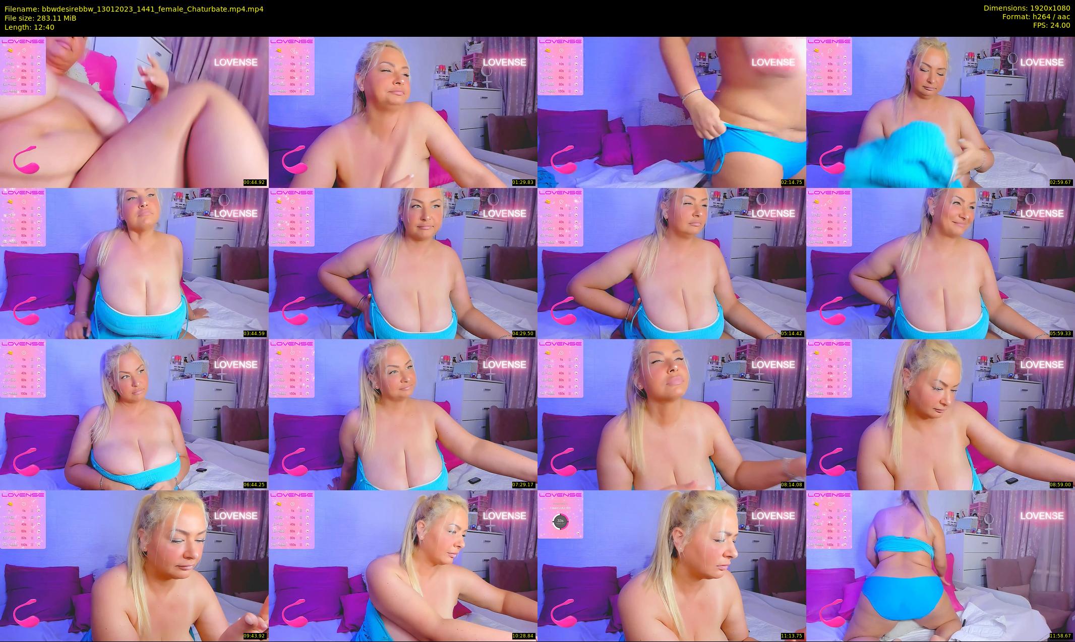 bbwdesirebbw — 13 minute Chaturbate female cam show recording, 1080p, Jan 13, 2023