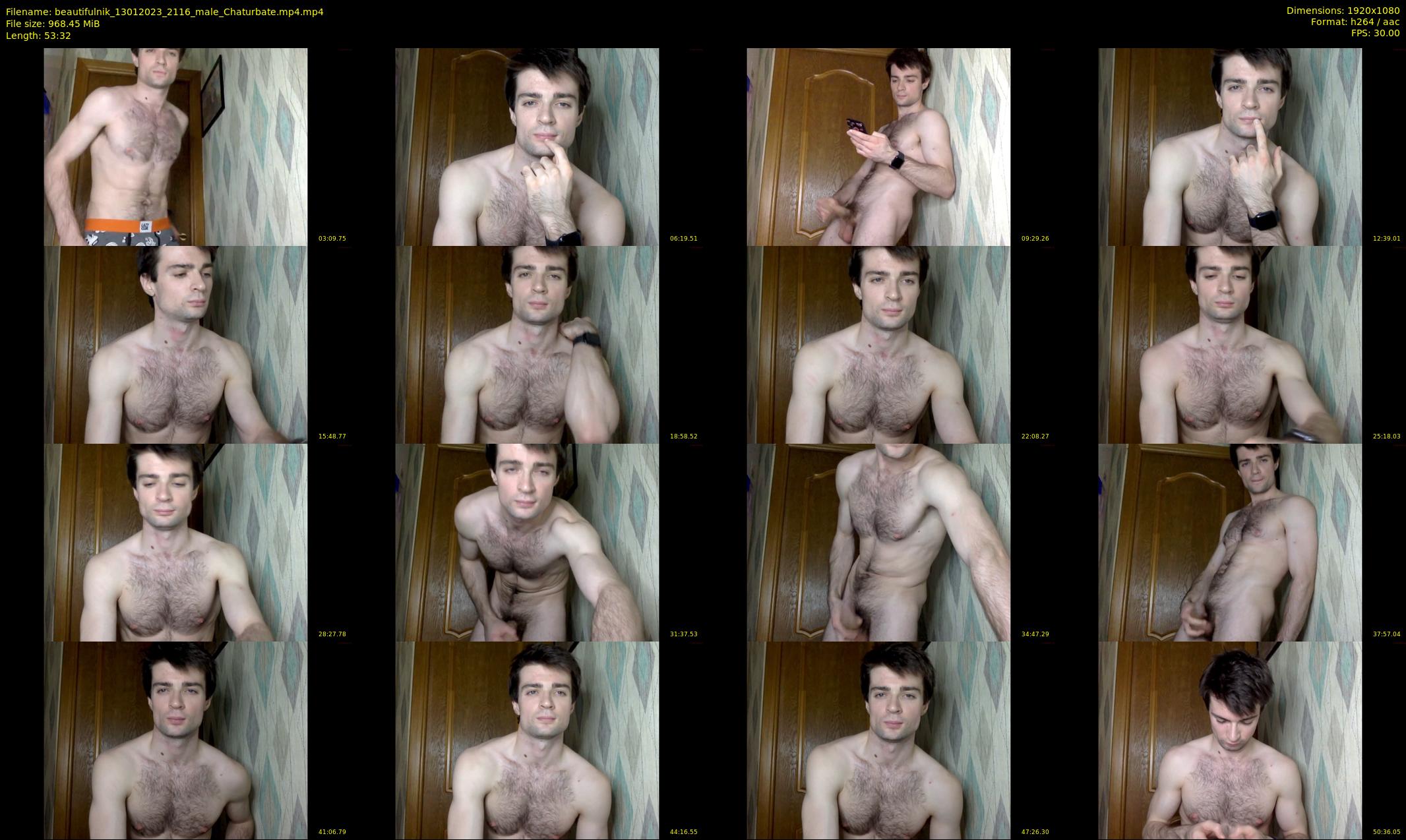 beautifulnik — 54 minute Chaturbate male cam show recording, 1080p, Jan 13, 2023