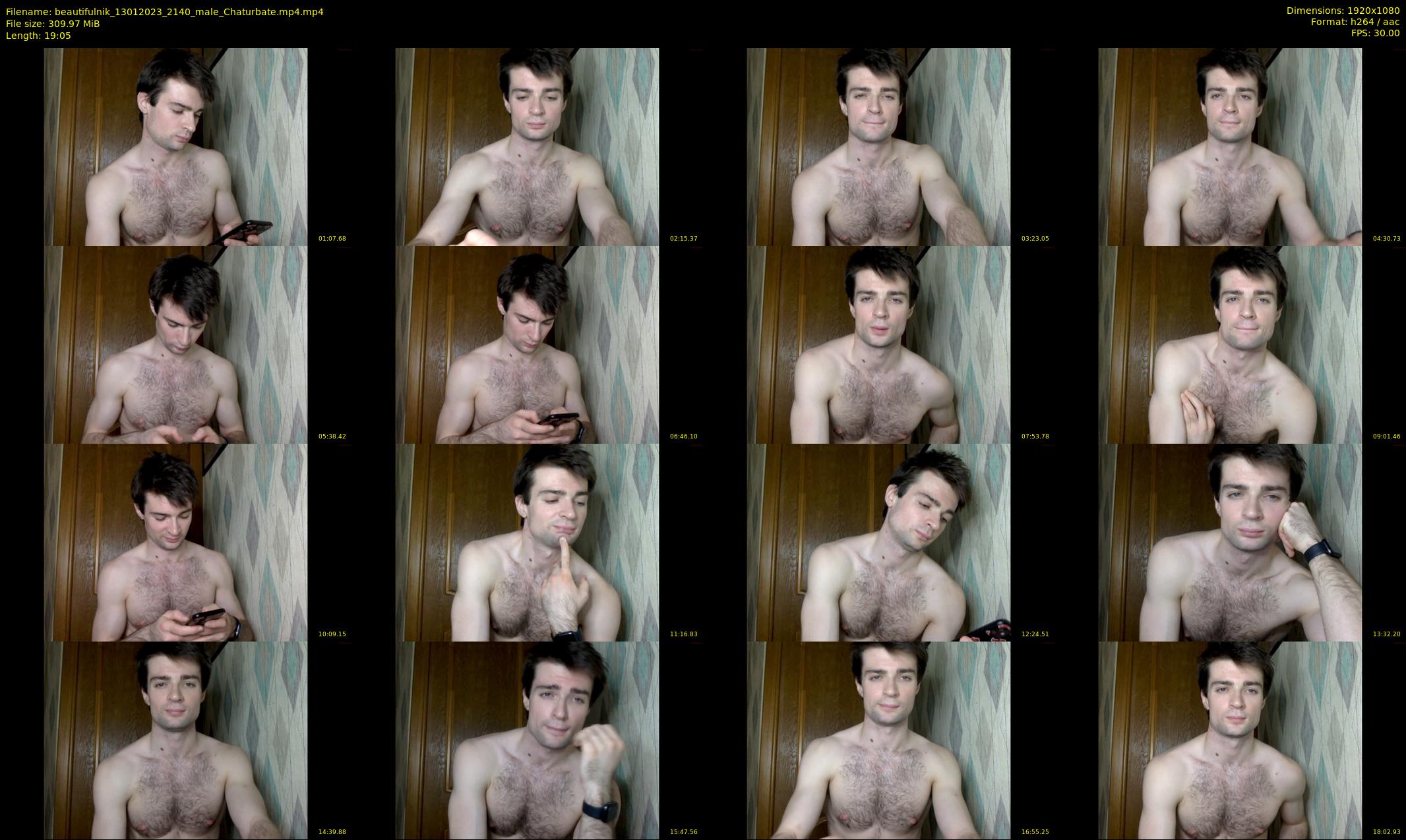 beautifulnik — 20 minute Chaturbate male cam show recording, 1080p, Jan 13, 2023