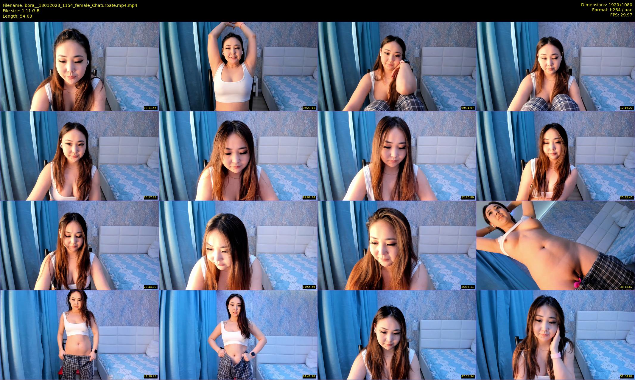 bora_ — 55 minute Chaturbate female cam show recording, 1080p, Jan 13, 2023