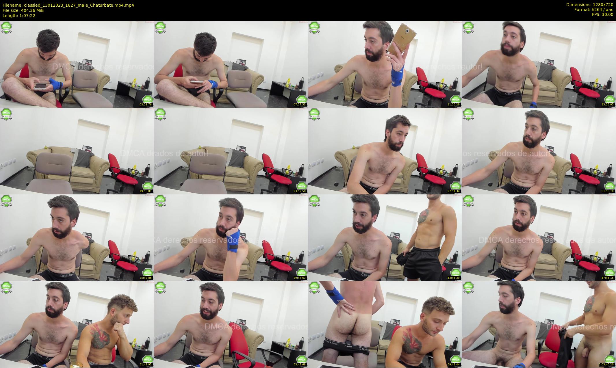 classied — 68 minute Chaturbate male cam show recording, 720p, Jan 13, 2023