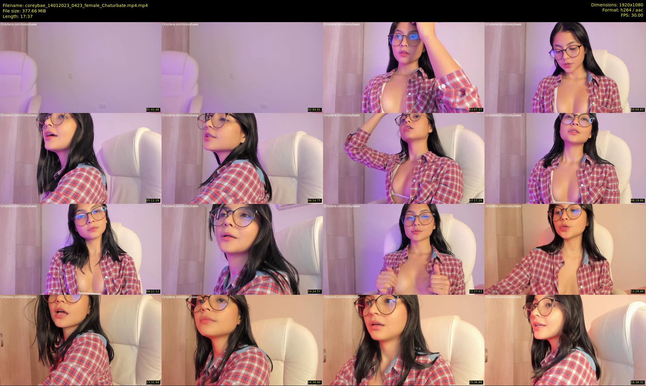 coreybae — 18 minute Chaturbate female cam show recording, 1080p, Jan 14, 2023