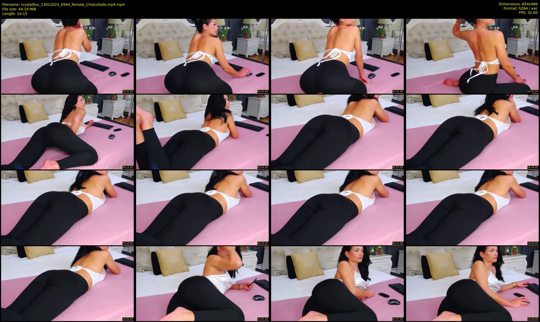 crystallluv — 15 minute Chaturbate female cam show recording, 480p, Jan 13, 2023