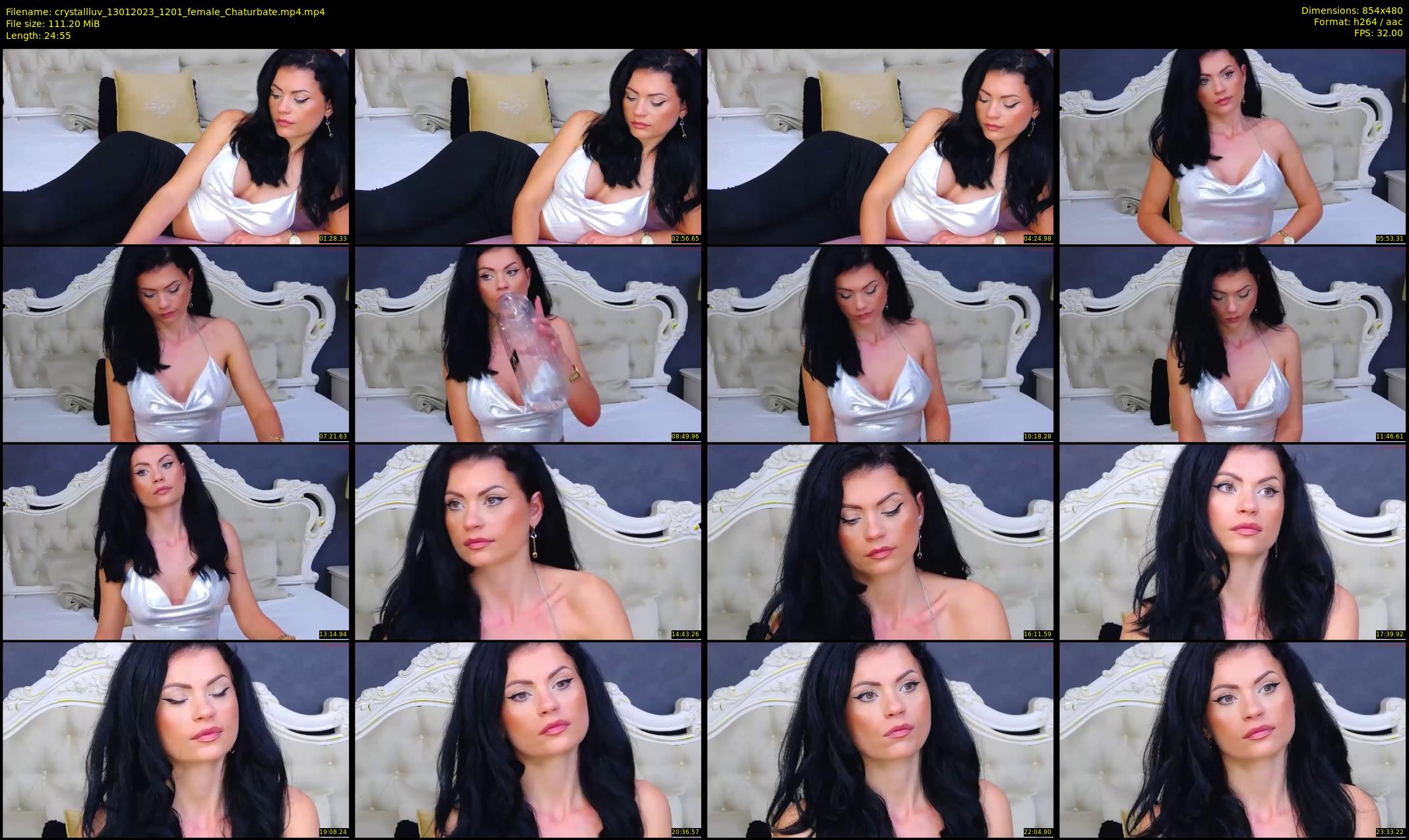 crystallluv — 25 minute Chaturbate female cam show recording, 480p, Jan 13, 2023