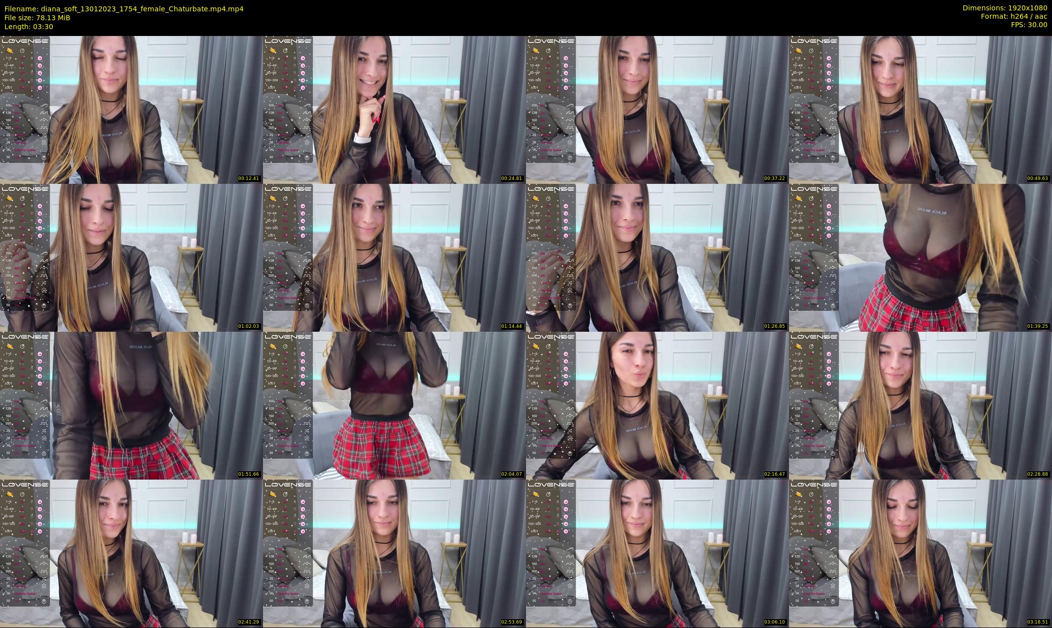 diana_soft — 4 minute Chaturbate female cam show recording, 1080p, Jan 13, 2023