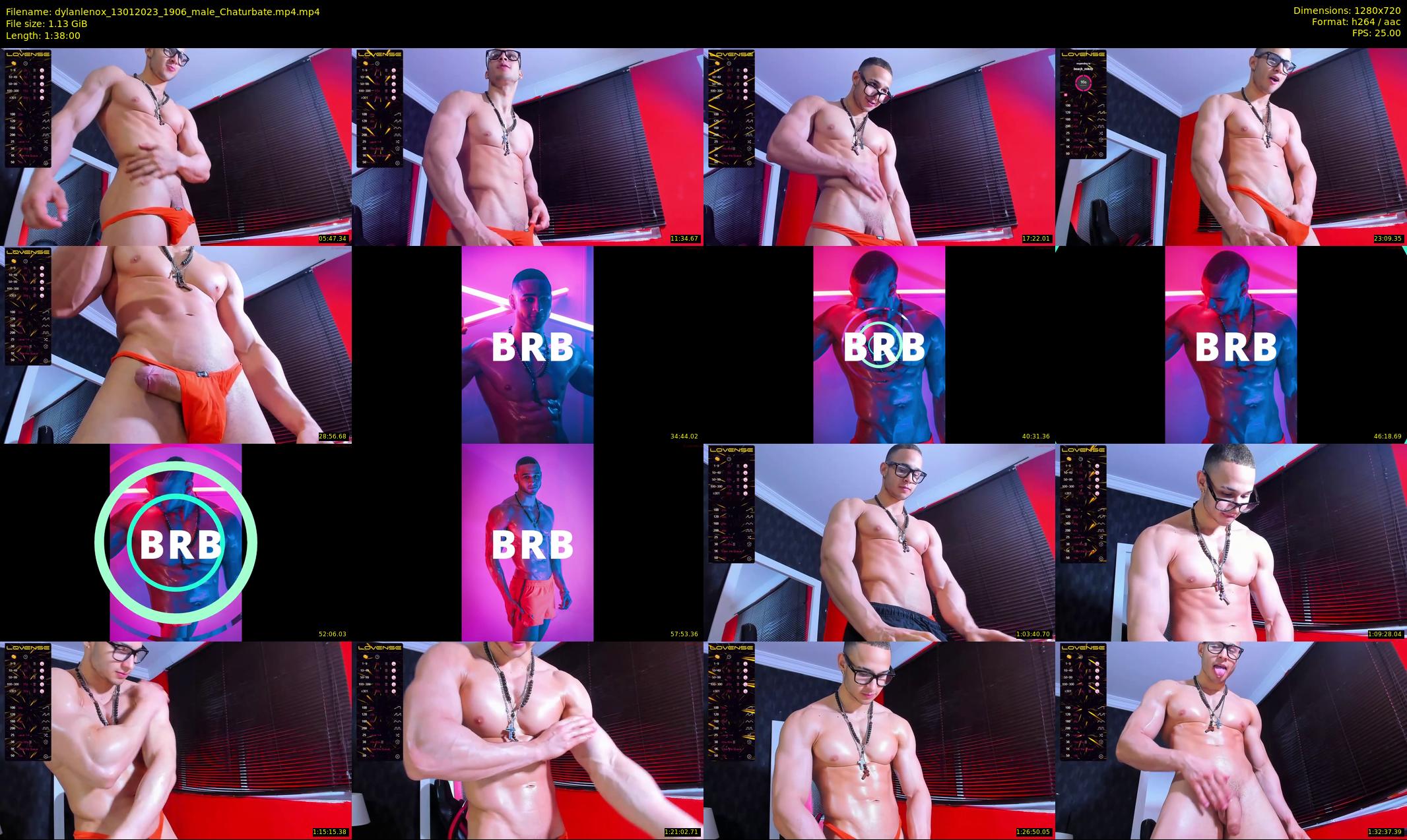dylanlenox — 98 minute Chaturbate male cam show recording, 720p, Jan 13, 2023