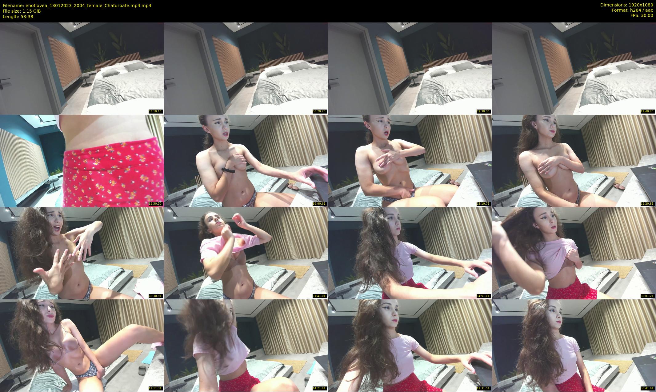 ehotlovea — 54 minute Chaturbate female cam show recording, 1080p, Jan 13, 2023