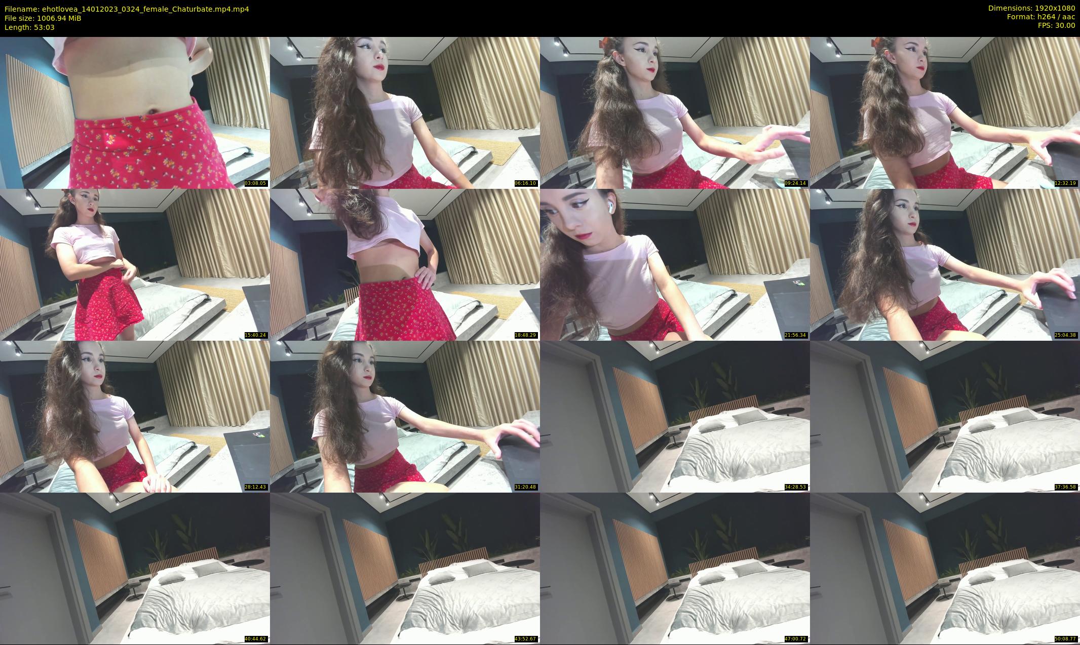 ehotlovea — 54 minute Chaturbate female cam show recording, 1080p, Jan 14, 2023