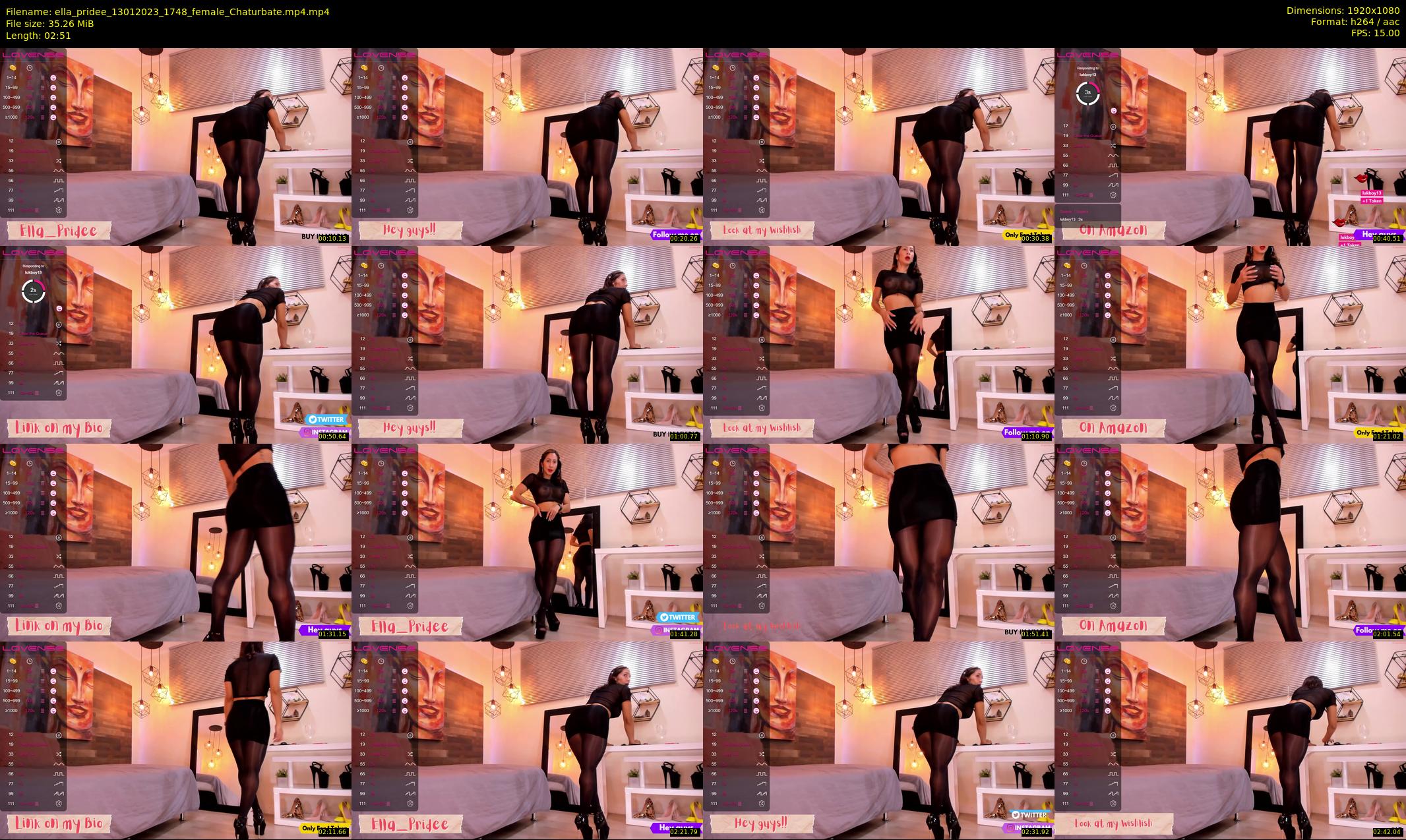 ella_pridee — 3 minute Chaturbate female cam show recording, 1080p, Jan 13, 2023