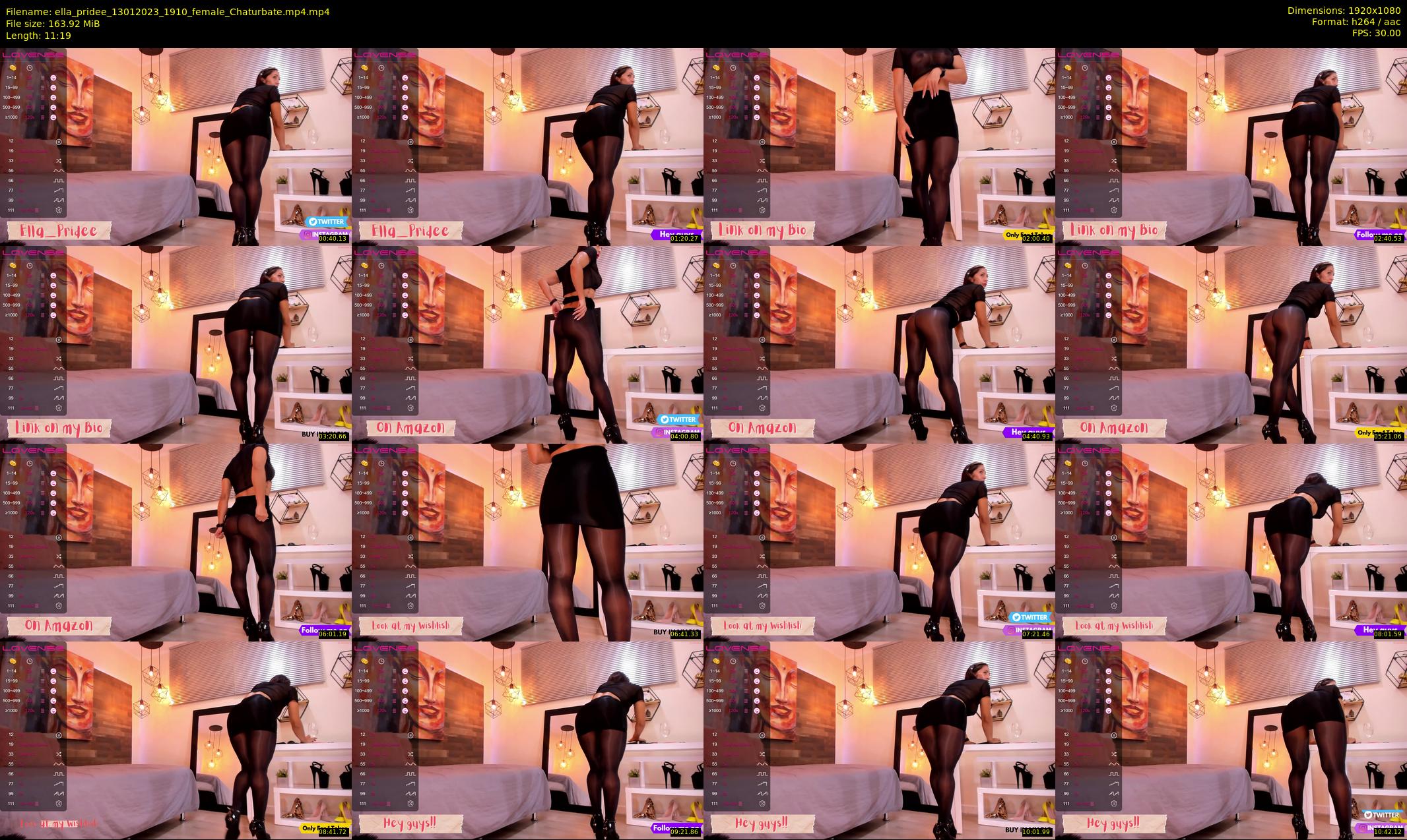 ella_pridee — 12 minute Chaturbate female cam show recording, 1080p, Jan 13, 2023