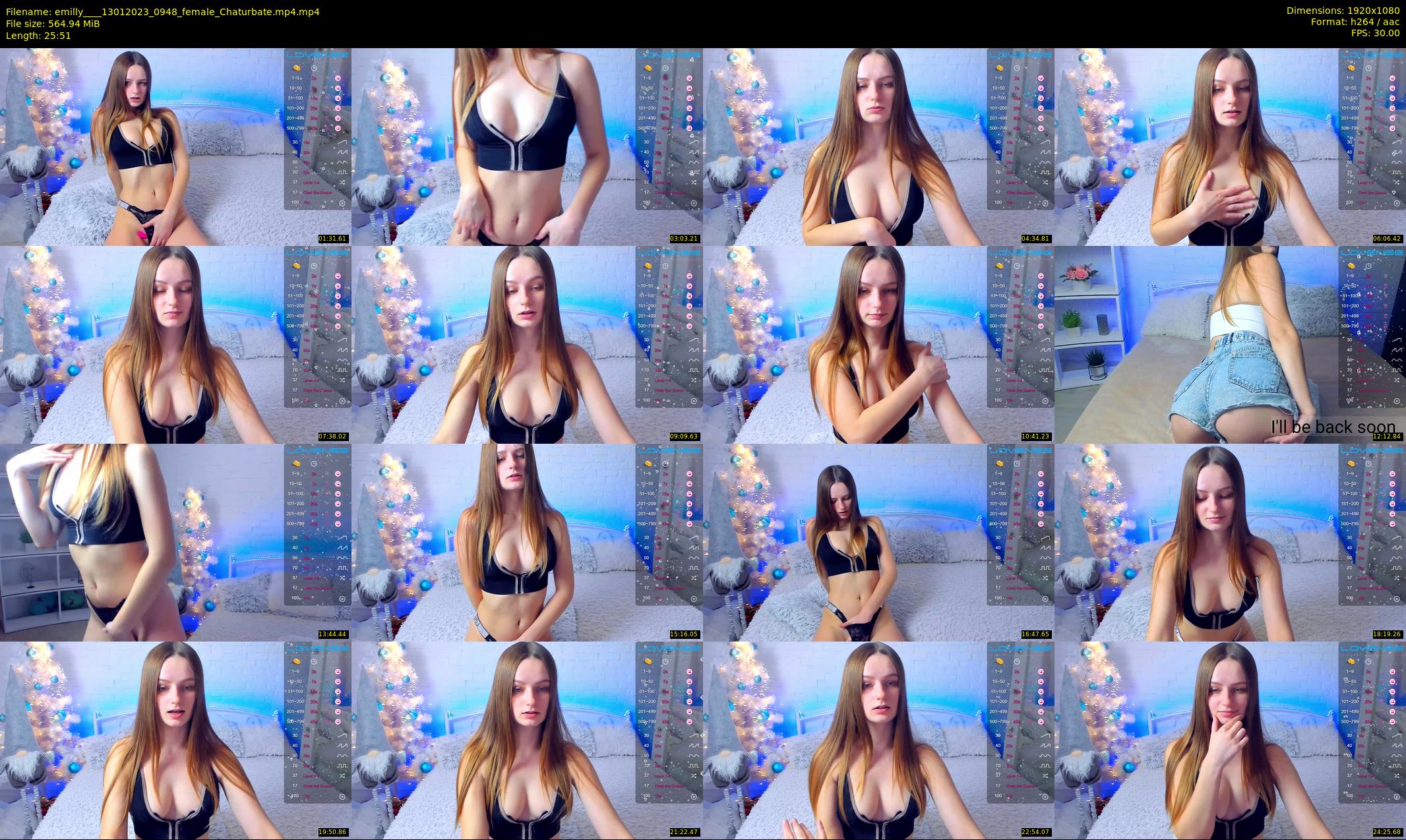 emilly___ — 26 minute Chaturbate female cam show recording, 1080p, Jan 13, 2023