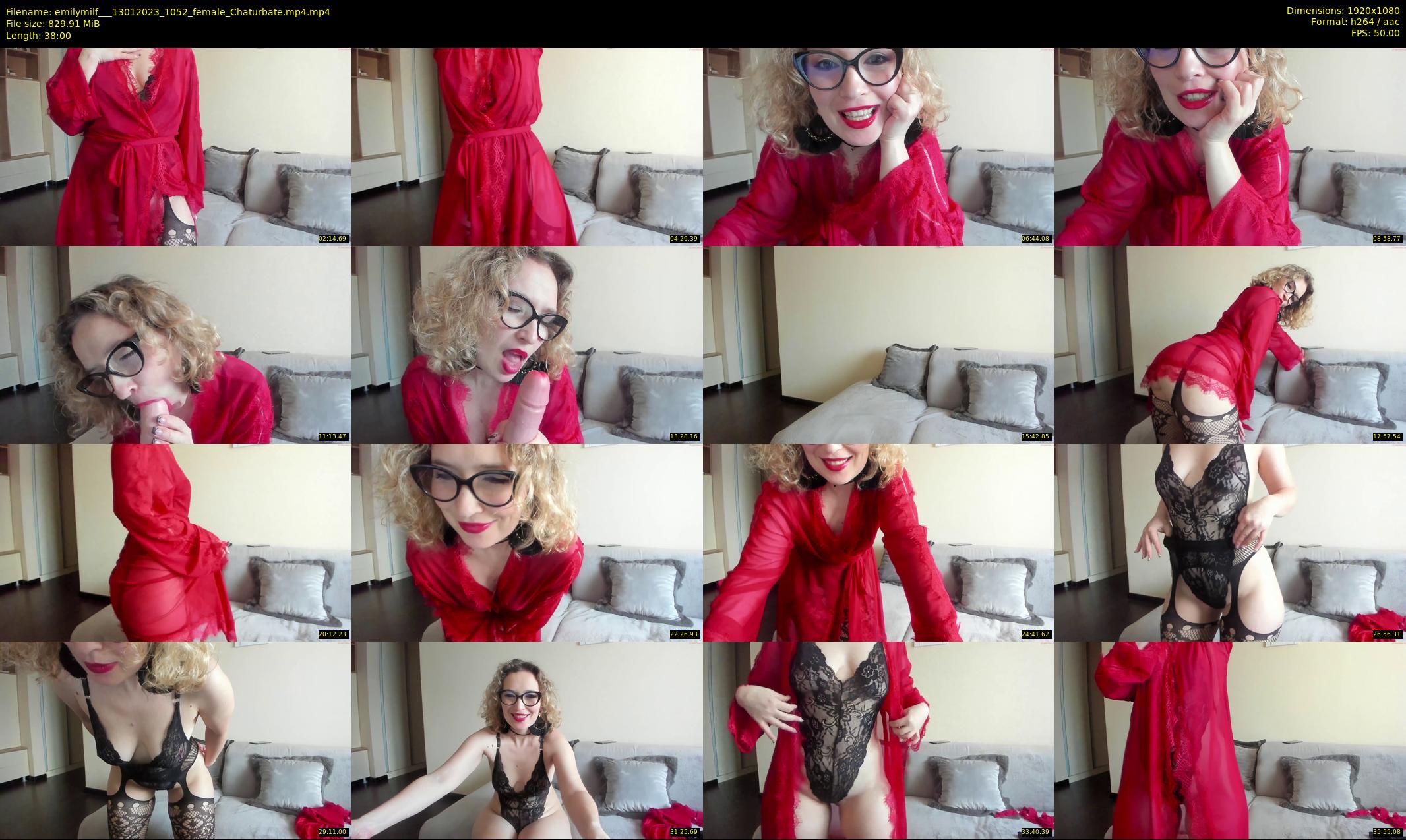 emilymilf__ — 38 minute Chaturbate female cam show recording, 1080p, Jan 13, 2023