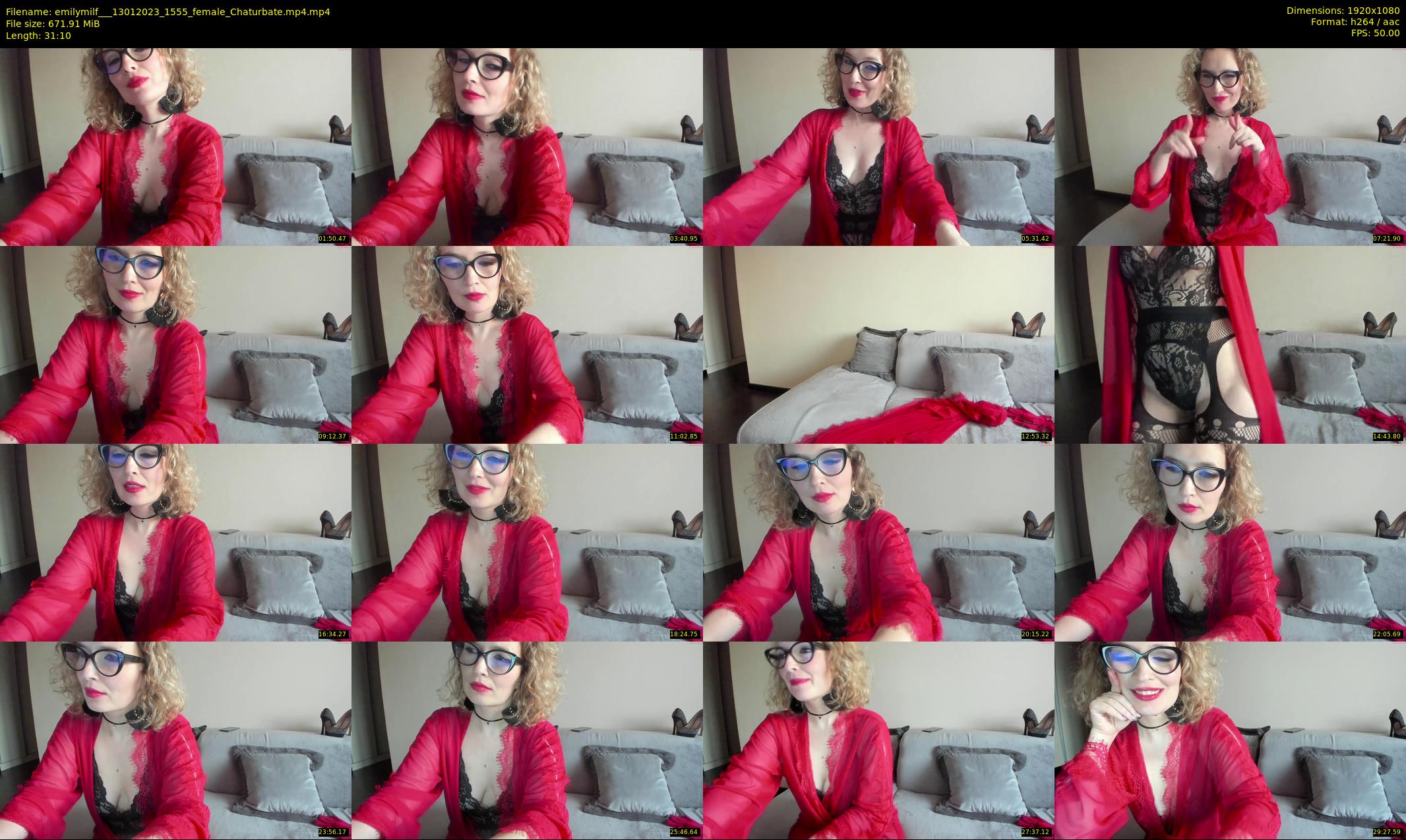 emilymilf__ — 32 minute Chaturbate female cam show recording, 1080p, Jan 13, 2023
