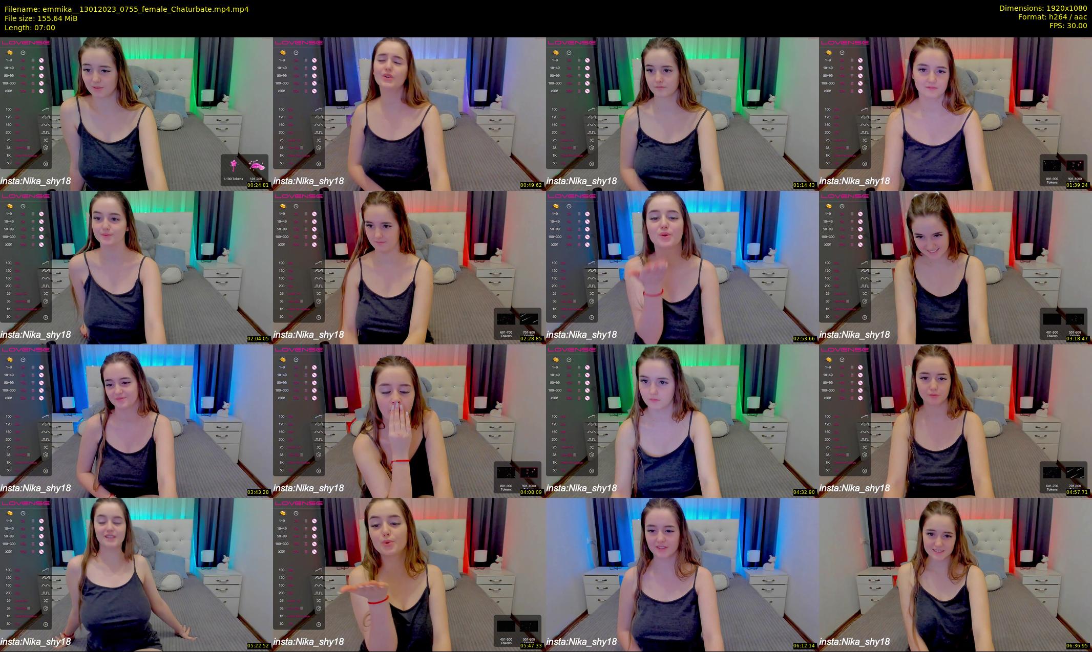 emmika_ — 7 minute Chaturbate female cam show recording, 1080p, Jan 13, 2023