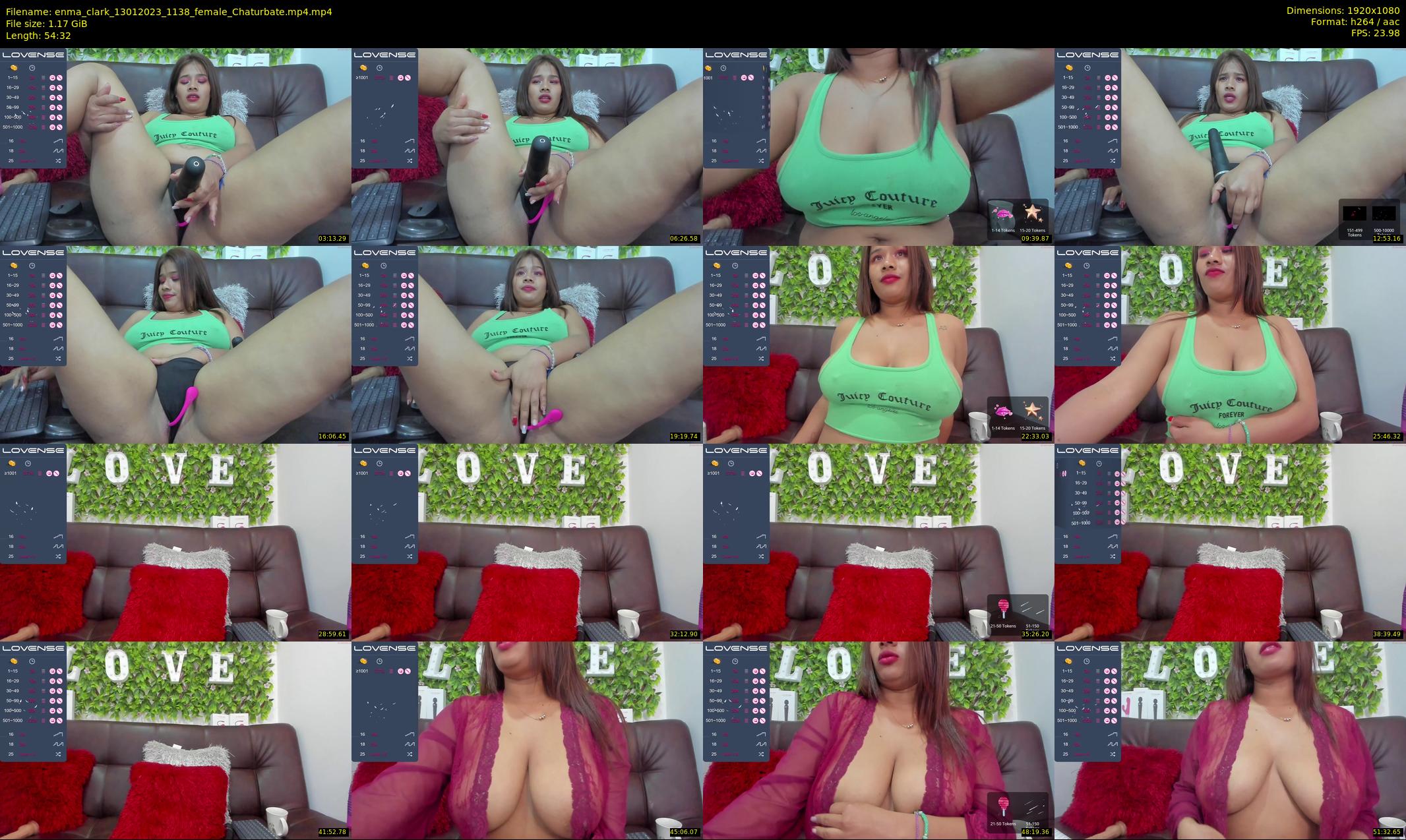 enma_clark — 55 minute Chaturbate female cam show recording, 1080p, Jan 13, 2023