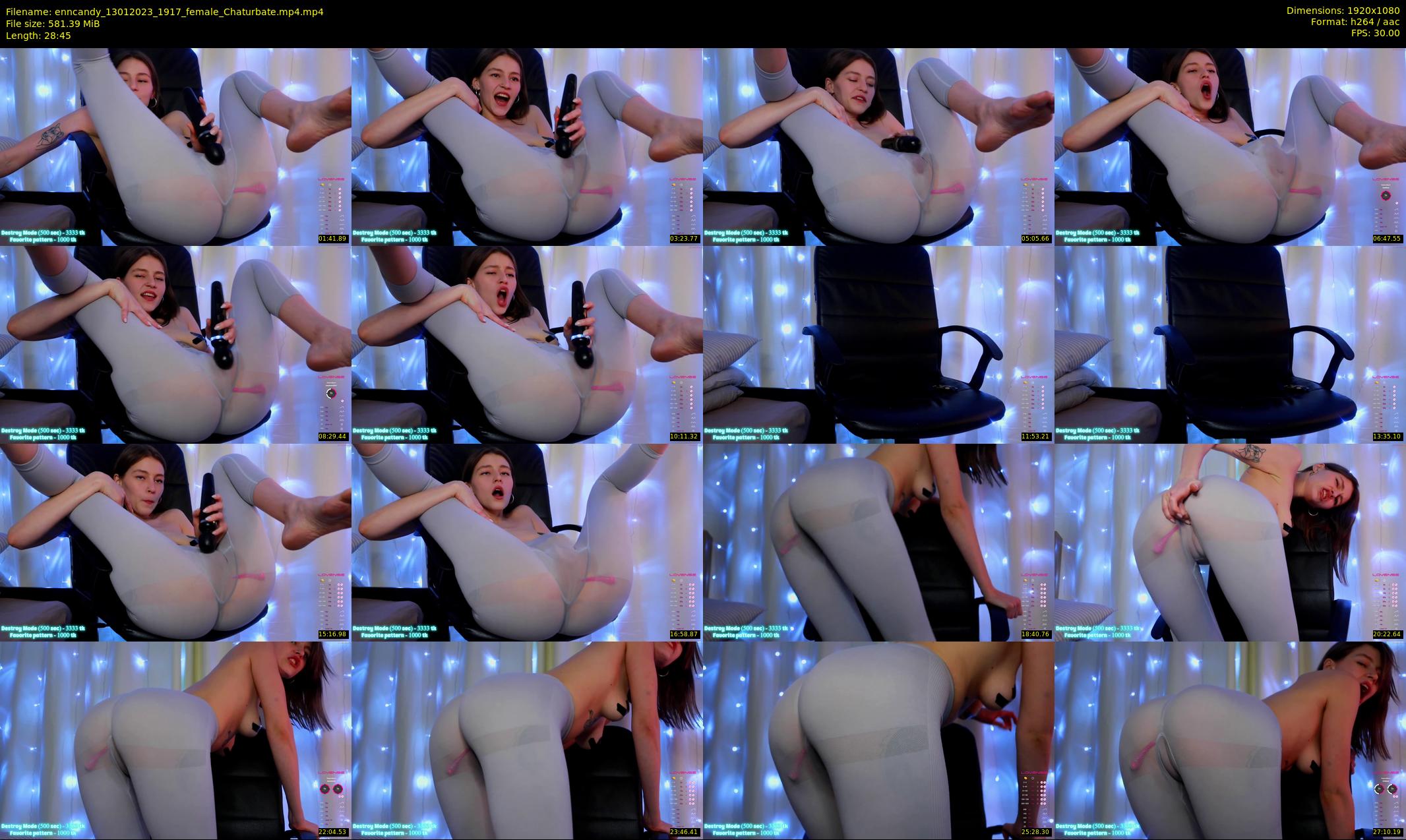 enncandy — 29 minute Chaturbate female cam show recording, 1080p, Jan 13, 2023