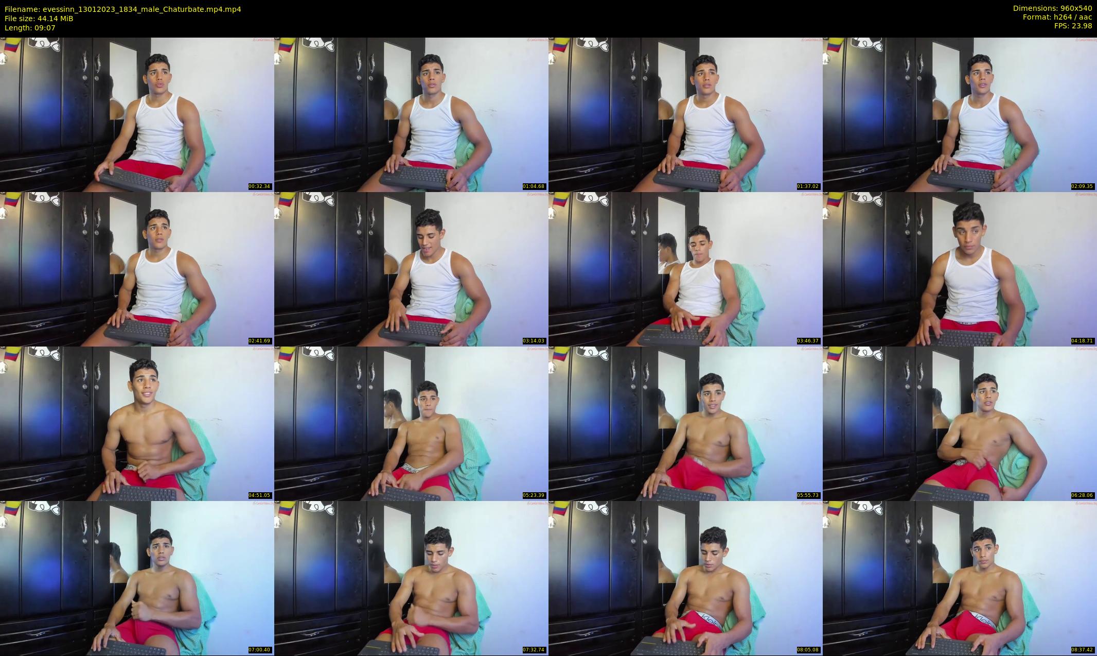 evessinn — 10 minute Chaturbate male cam show recording, 480p, Jan 13, 2023