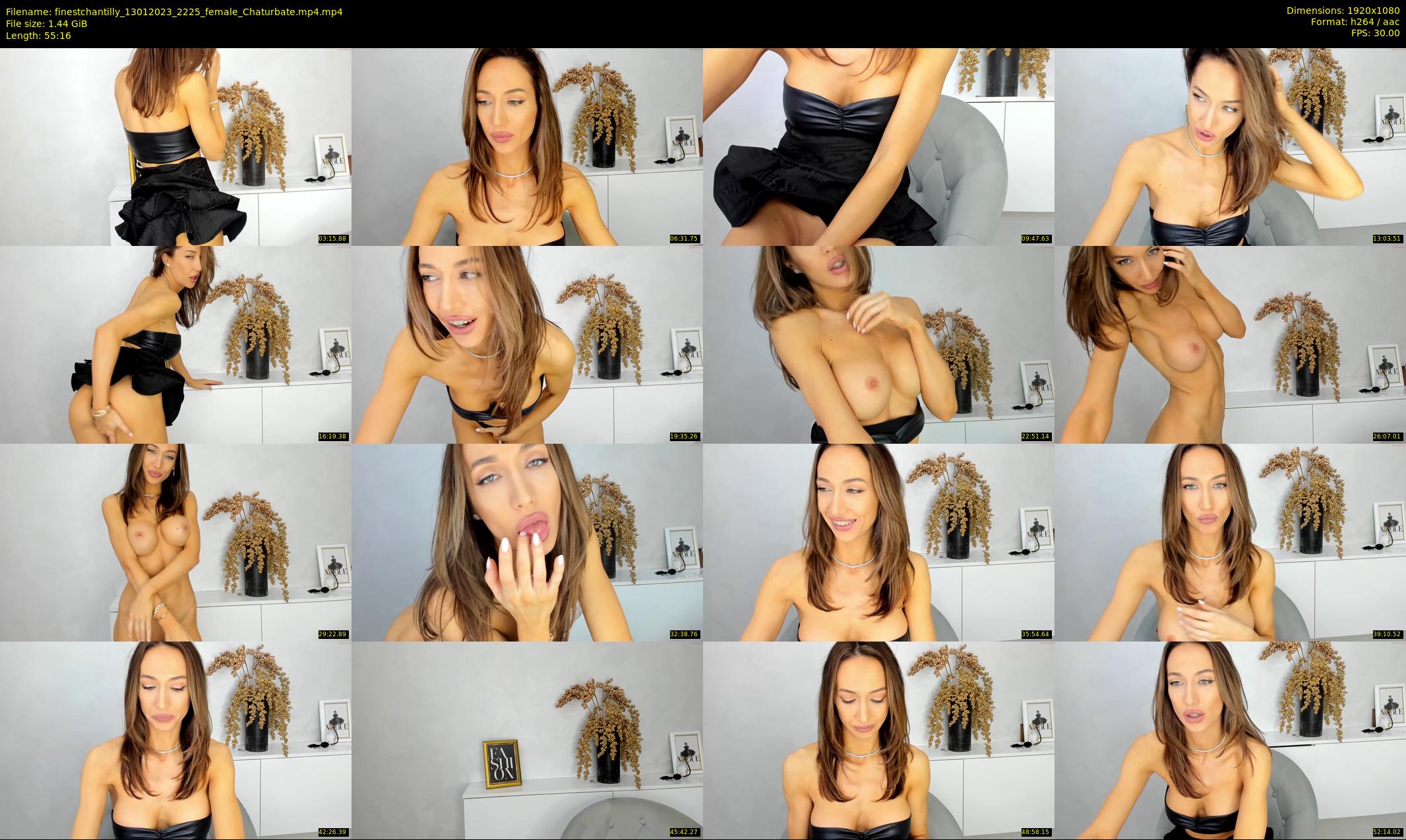 finestchantilly — 56 minute Chaturbate female cam show recording, 1080p, Jan 13, 2023