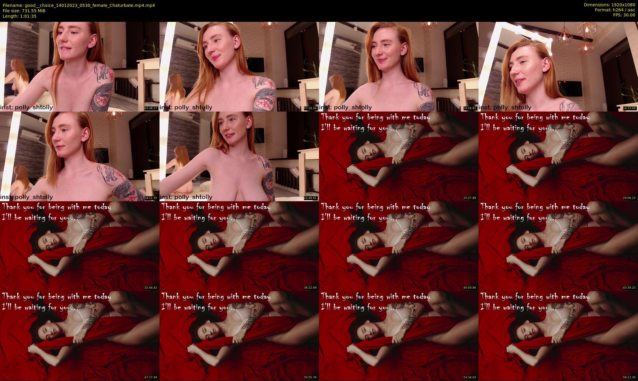 good__choice — 62 minute Chaturbate female cam show recording, 1080p, Jan 14, 2023