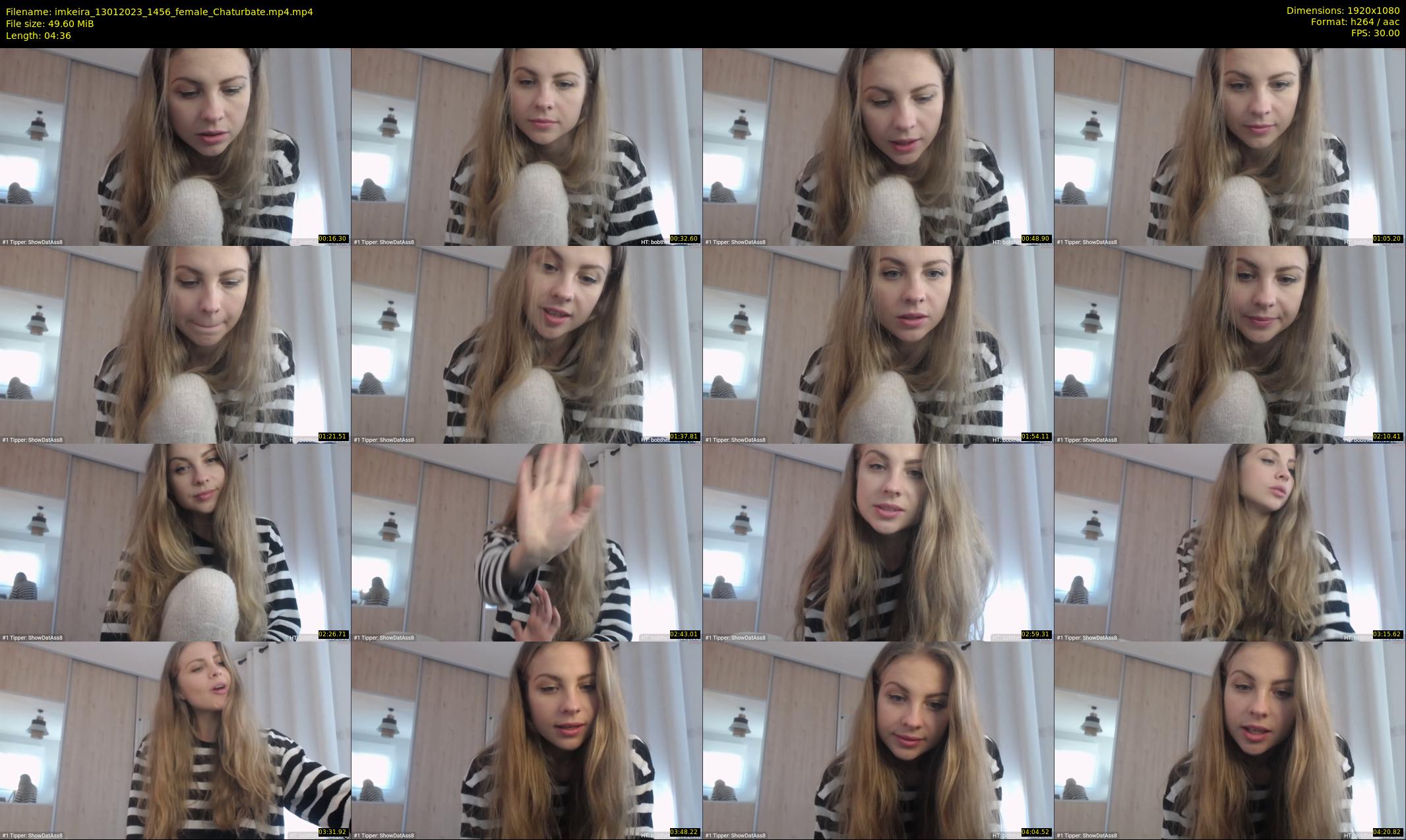 imkeira — 5 minute Chaturbate female cam show recording, 1080p, Jan 13, 2023