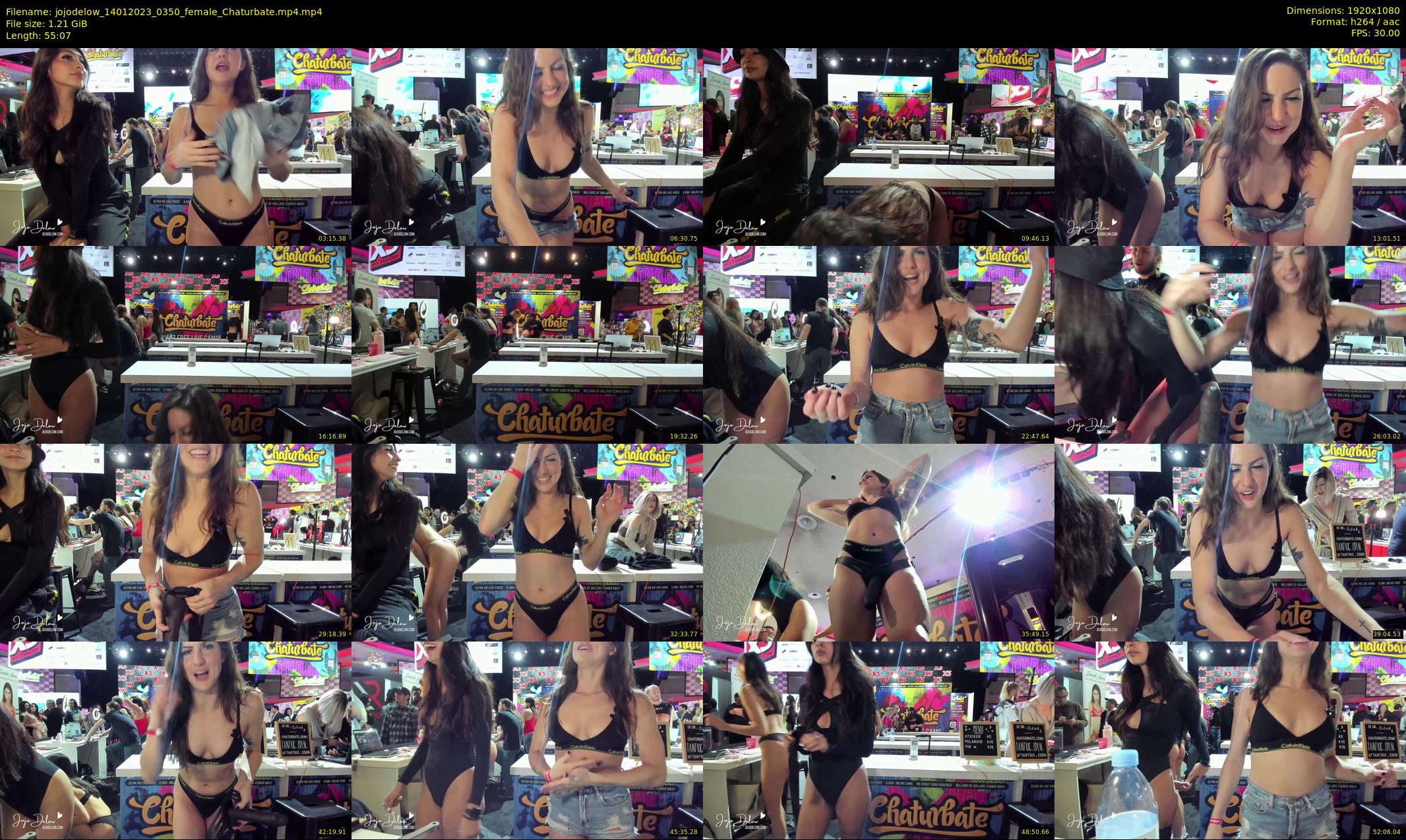 jojodelow — 56 minute Chaturbate female cam show recording, 1080p, Jan 14, 2023