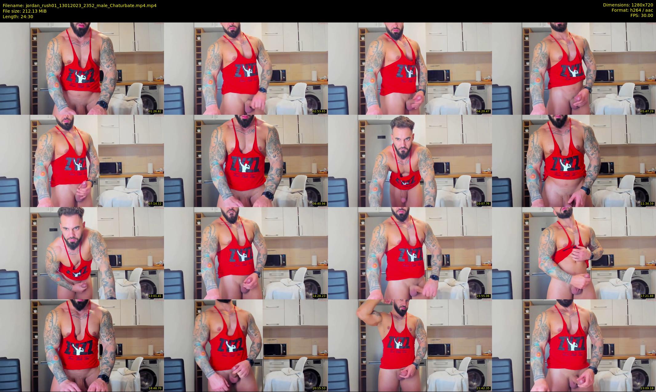 jordan_rush01 — 25 minute Chaturbate male cam show recording, 720p, Jan 13, 2023