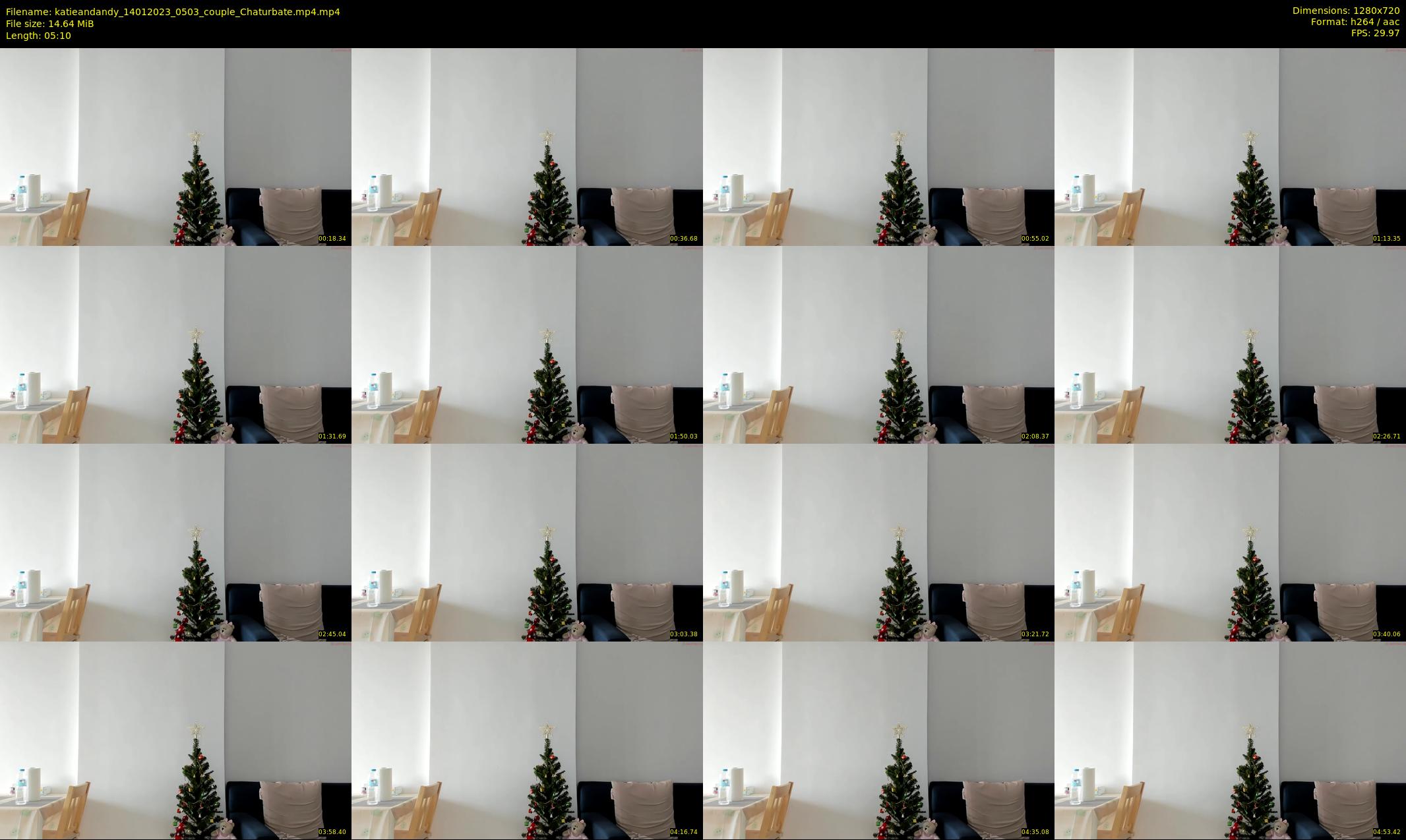 katieandandy — 6 minute Chaturbate female cam show recording, 720p, Jan 14, 2023