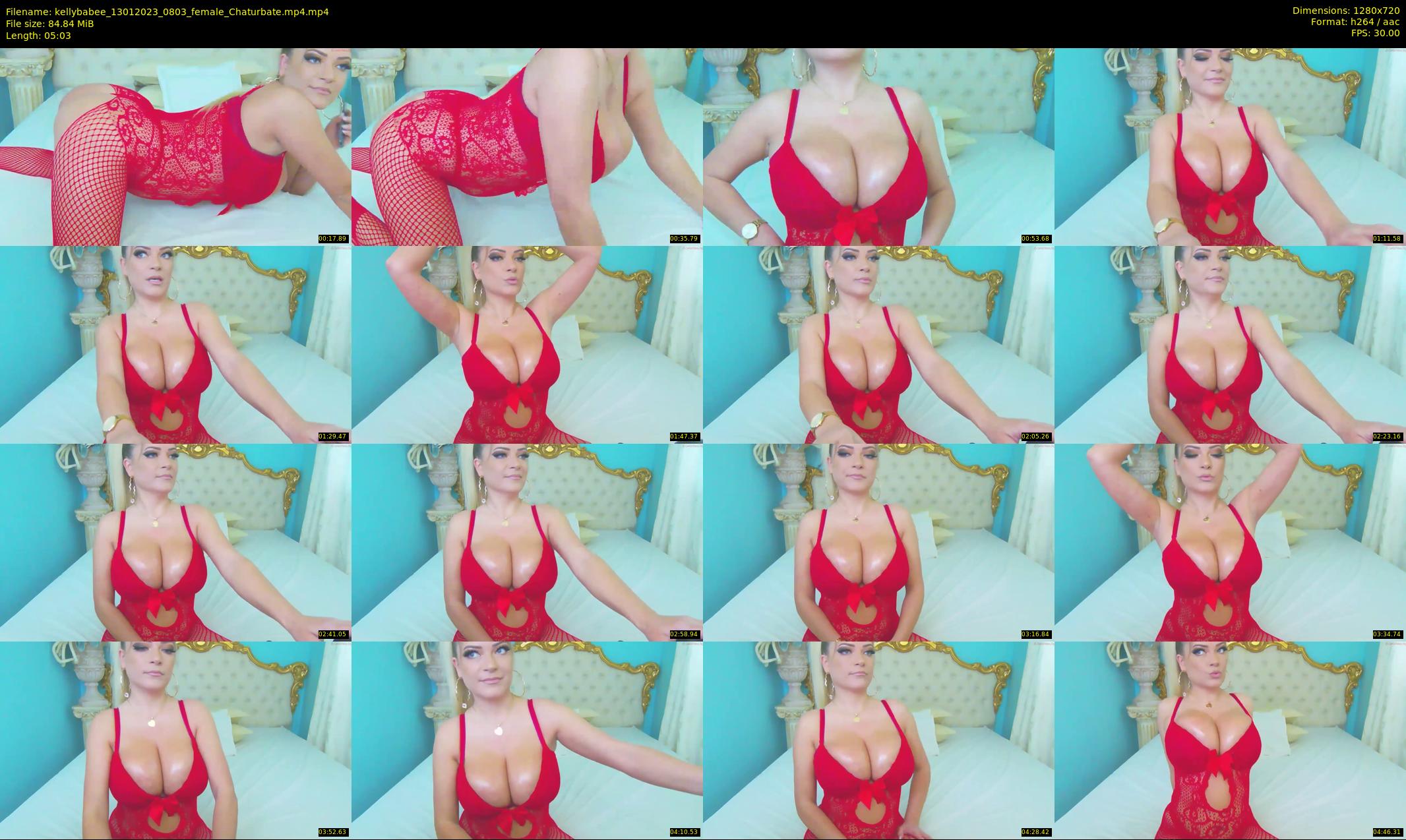 kellybabee — 6 minute Chaturbate female cam show recording, 720p, Jan 13, 2023