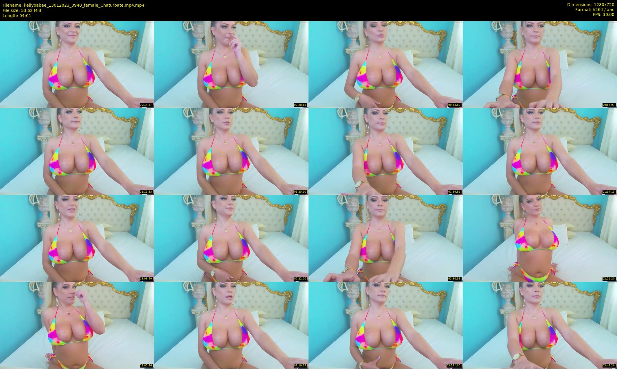 kellybabee — 5 minute Chaturbate female cam show recording, 720p, Jan 13, 2023