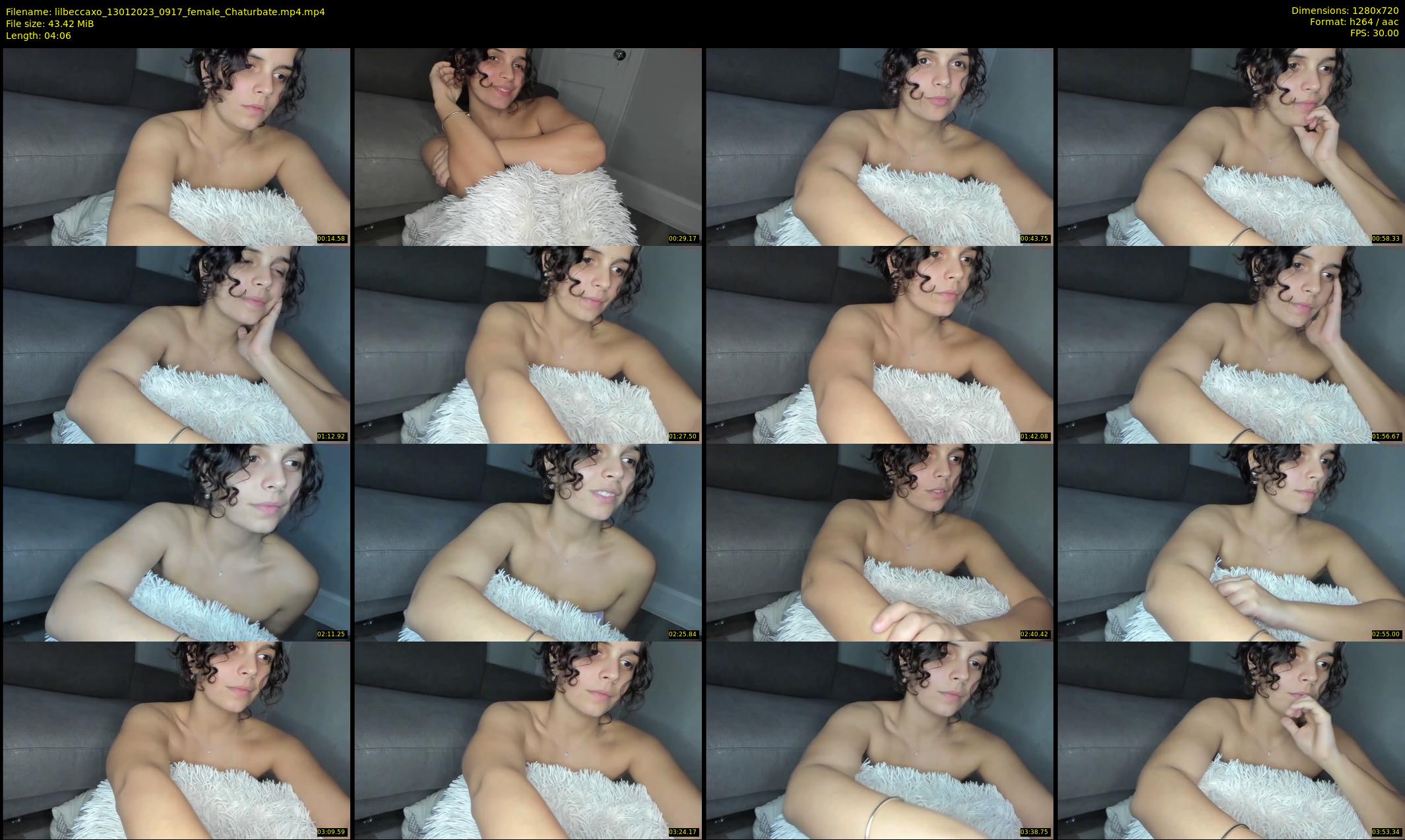 lilbeccaxo — 5 minute Chaturbate female cam show recording, 720p, Jan 13, 2023