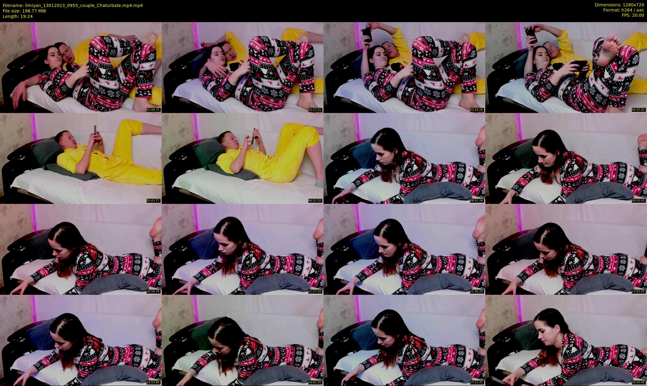 limiyan — 20 minute Chaturbate couple cam show recording, 720p, Jan 13, 2023