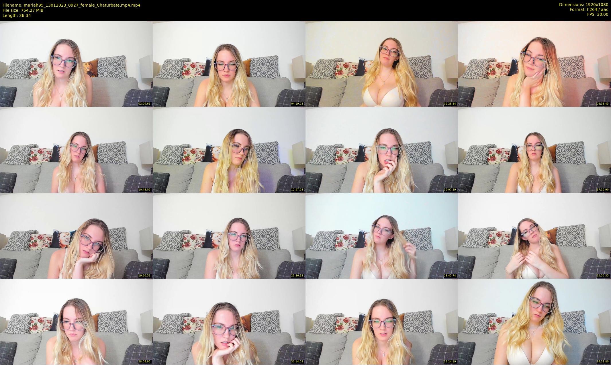 mariah95 — 37 minute Chaturbate female cam show recording, 1080p, Jan 13, 2023