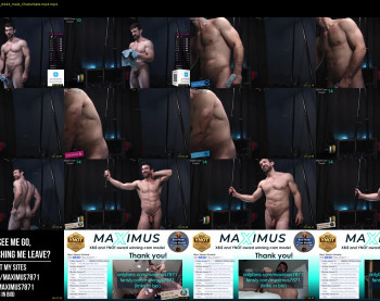 maximus_787 — 9 minute Chaturbate male cam show recording, 1080p, Jan 14, 2023