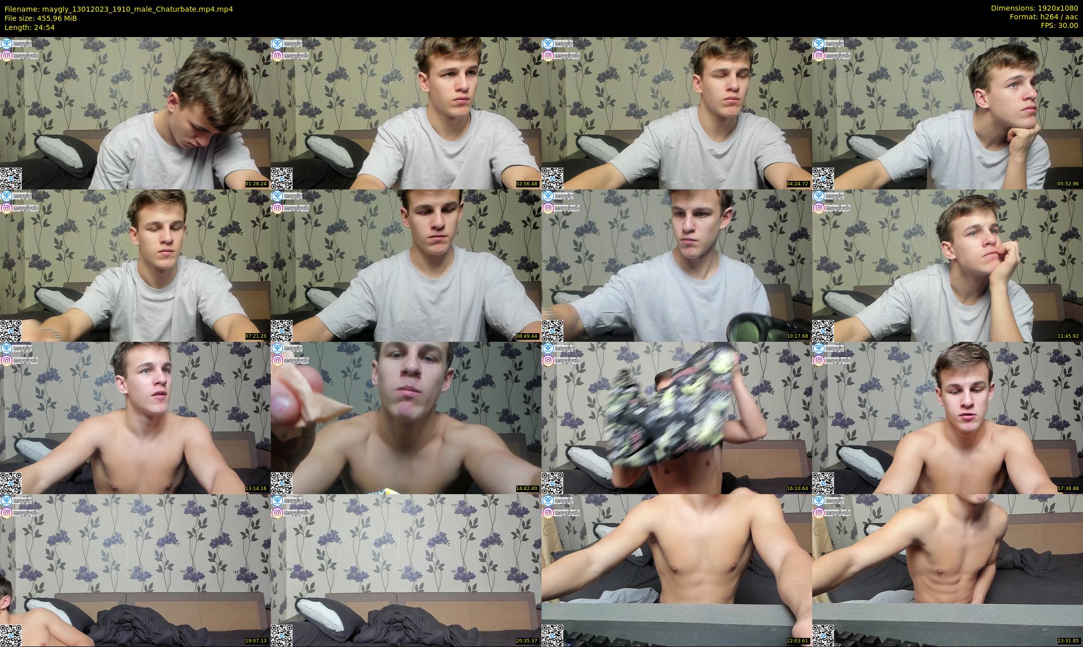 maygly — 25 minute Chaturbate male cam show recording, 1080p, Jan 13, 2023